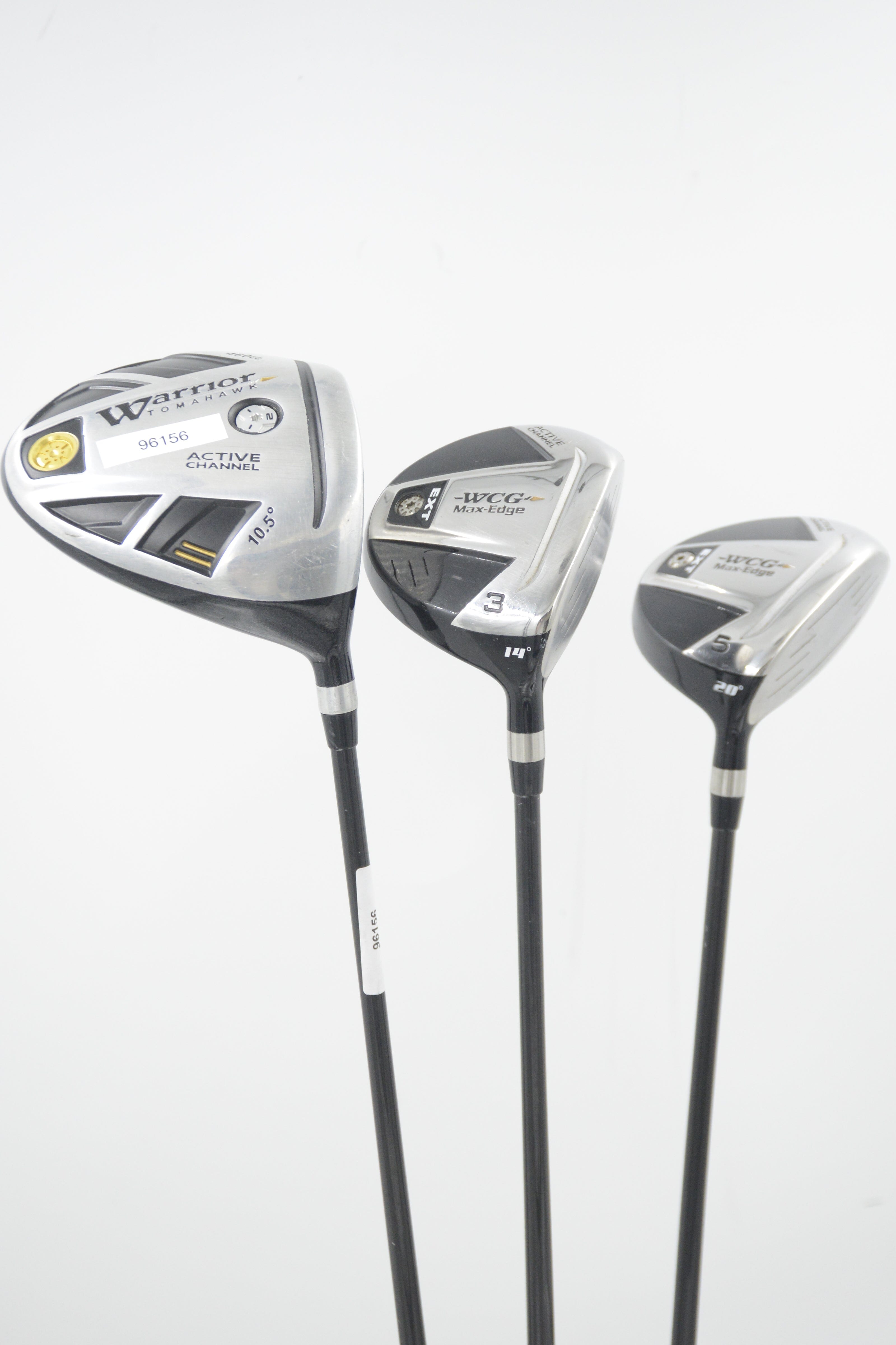 Warrior Tomahawk D, 3W, 5W Wood Set R Flex Golf Clubs GolfRoots 