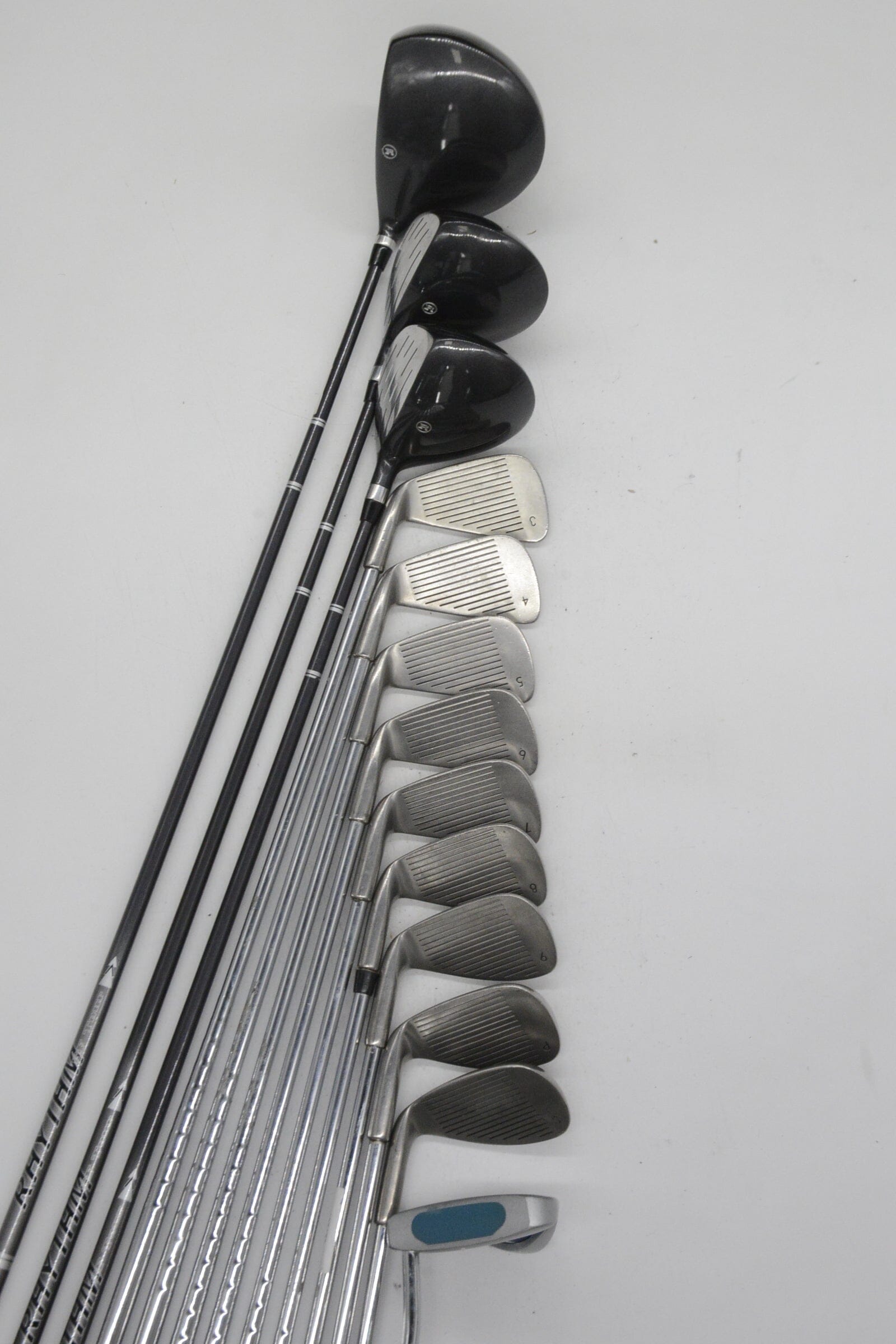 *Dented* Top Flite Plus Mixed Full Set S Flex +0.5" Golf Clubs GolfRoots 