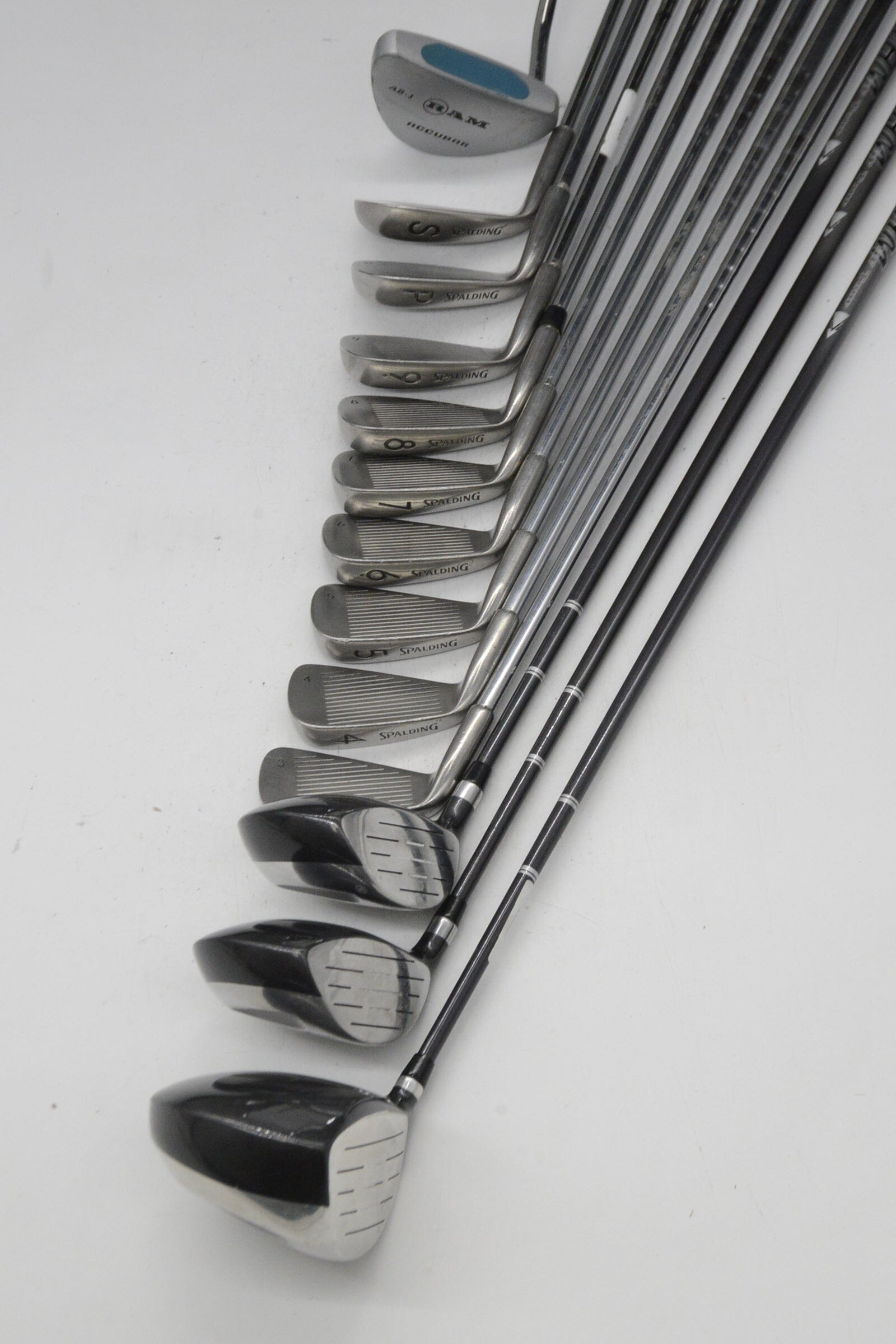 *Dented* Top Flite Plus Mixed Full Set S Flex +0.5" Golf Clubs GolfRoots 