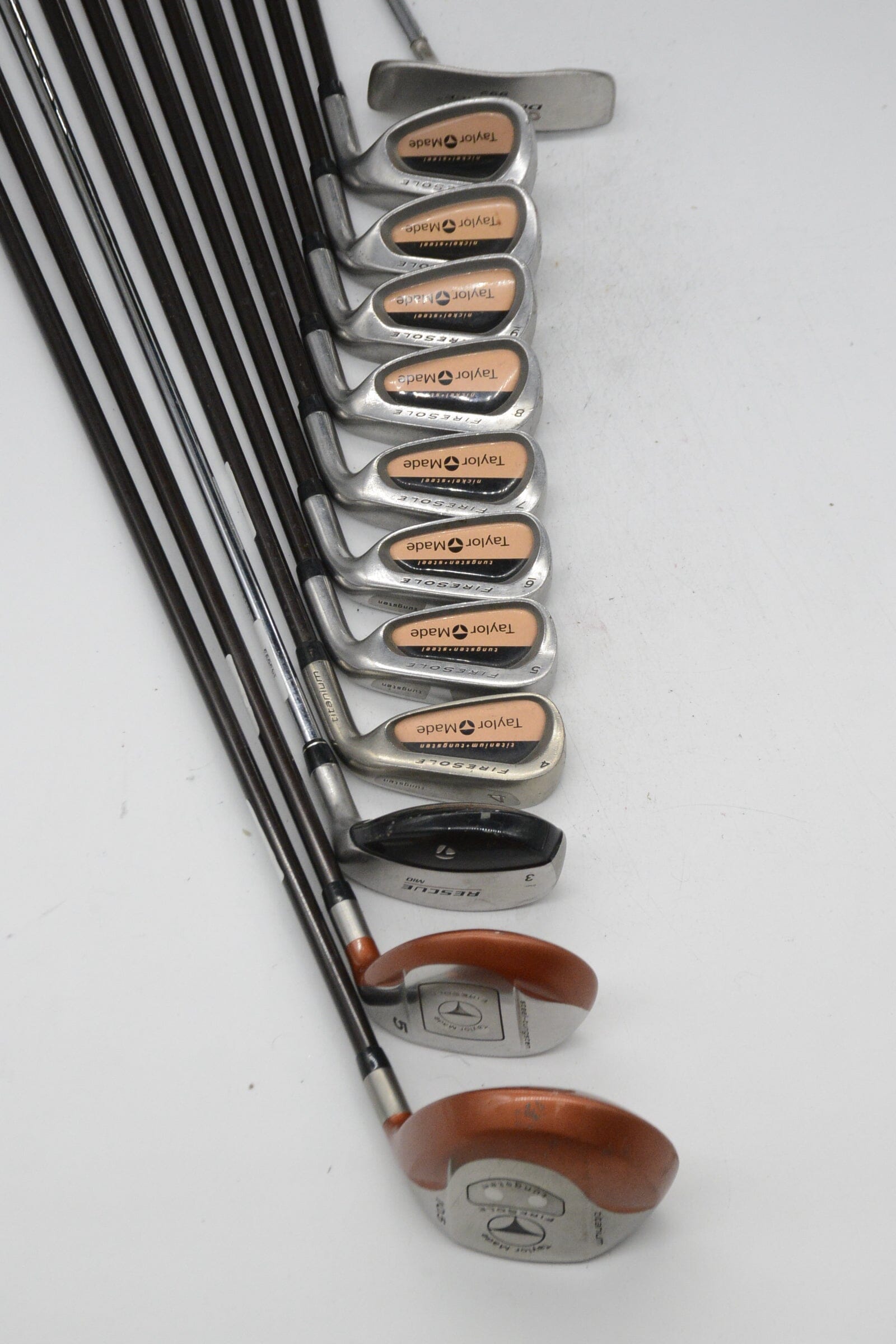 TaylorMade Firesole Mixed Full Set R Flex -0.25" Golf Clubs GolfRoots 