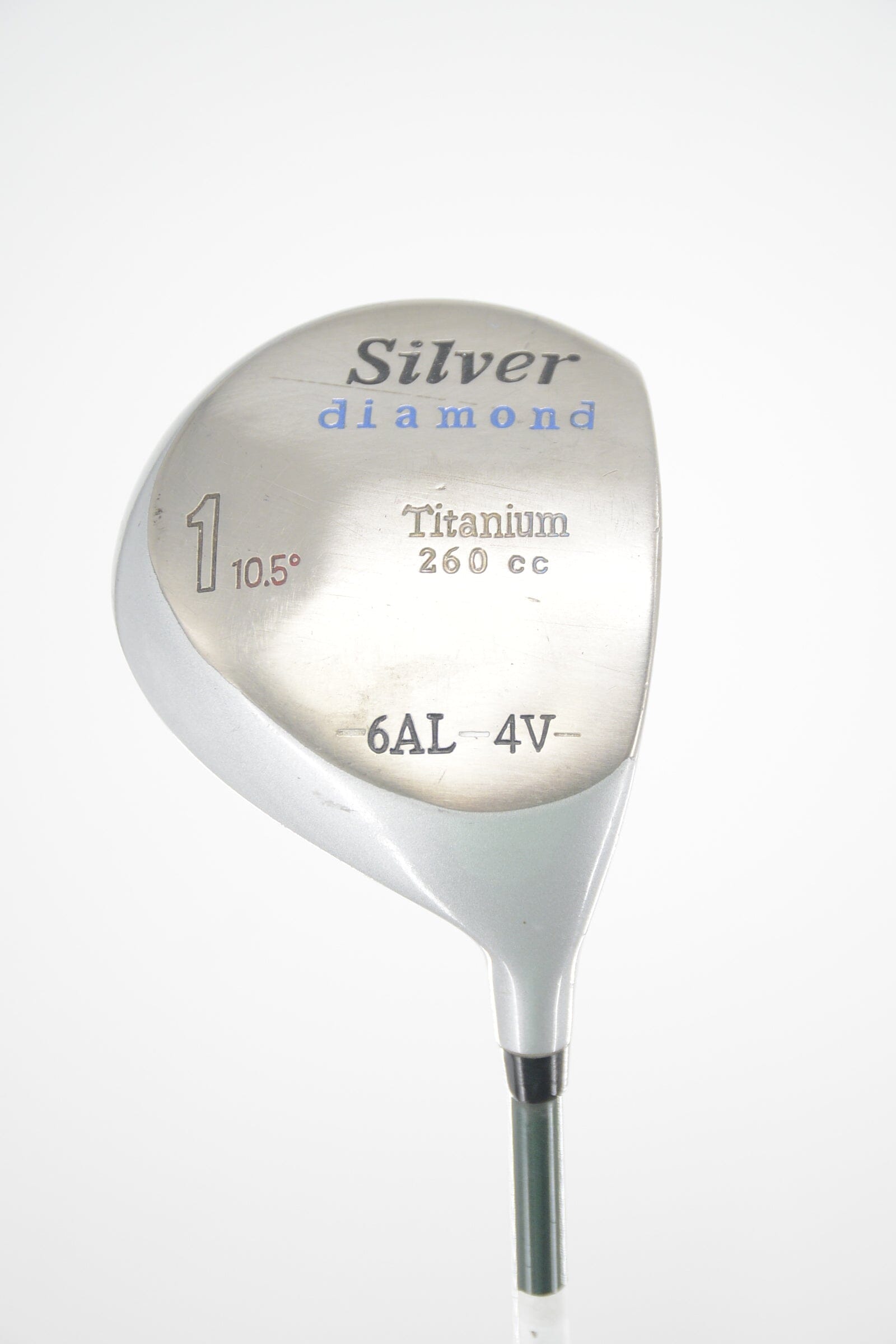 Silver Diamond Titanium 10.5 Degree Driver R Flex 45.25" Golf Clubs GolfRoots 