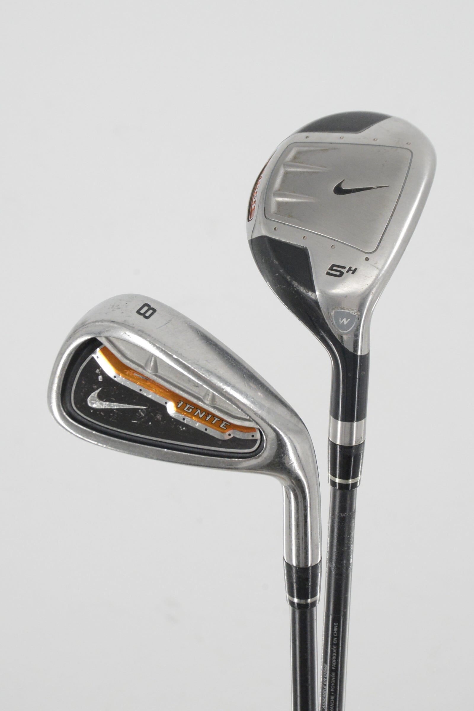 Women's Nike Ignite Combo 4H-5H, 6-PW, SW Iron Set W Flex -1" Golf Clubs GolfRoots 