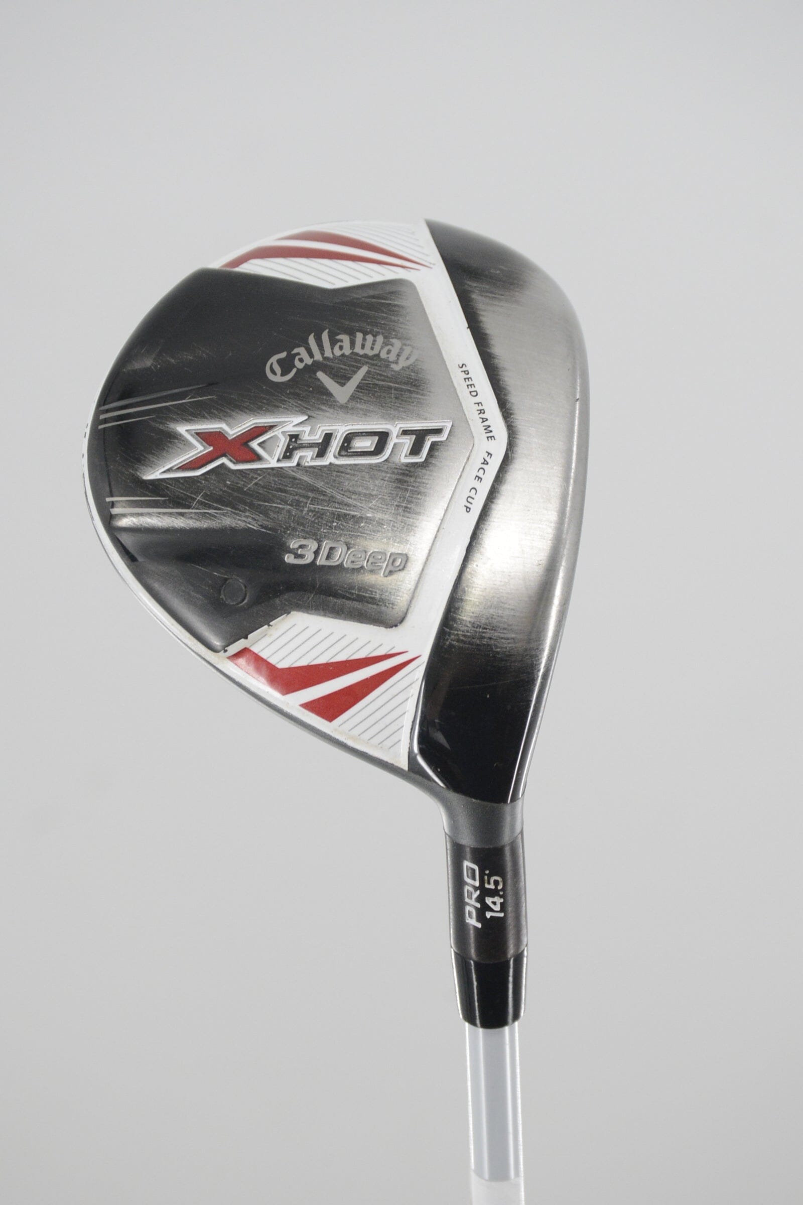 Callaway X Hot 3Deep Pro 14.5 Degree Wood S Flex 43.25" Golf Clubs GolfRoots 