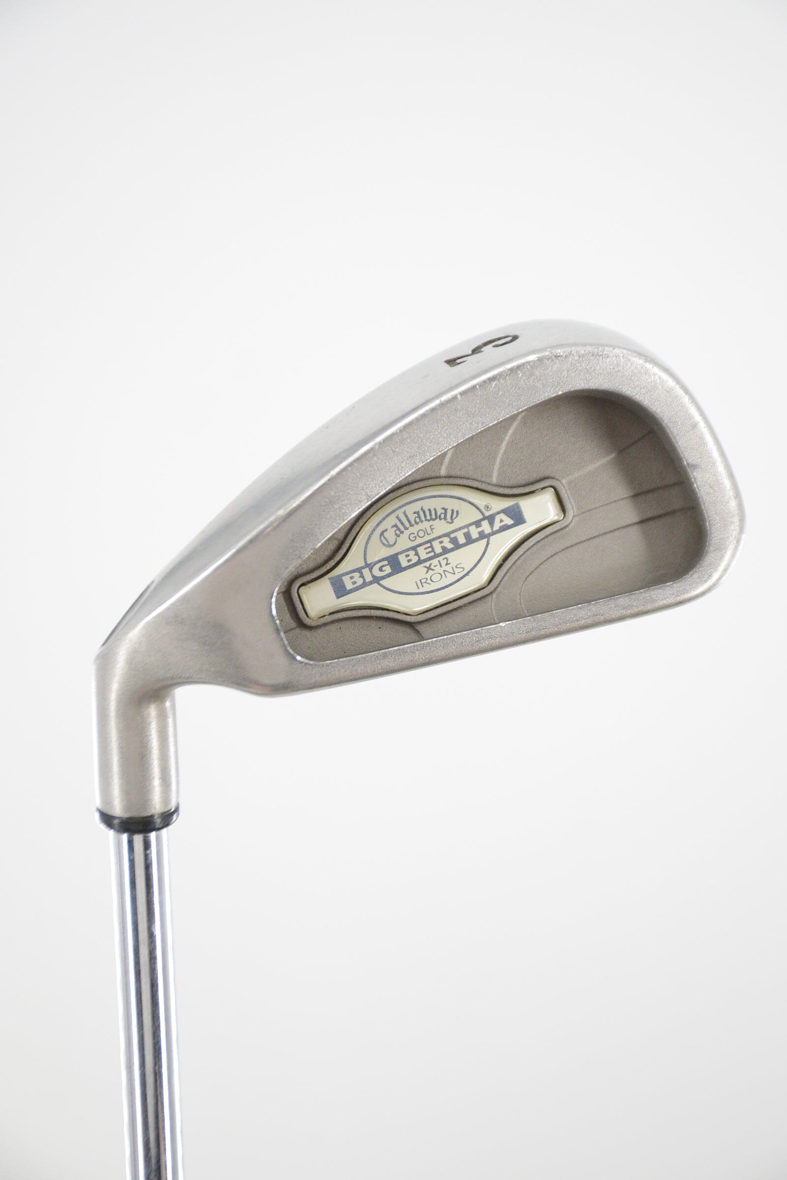 Lefty Callaway Big Bertha X-12 3 Iron S Flex 38.75"