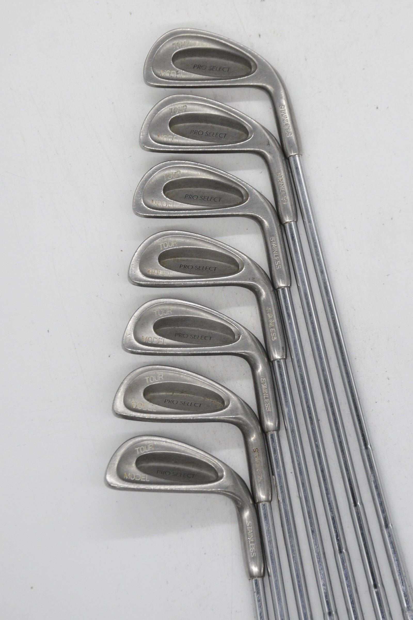 Wilson ProSelect 3-9 Iron Set S Flex -0.5" Golf Clubs GolfRoots 