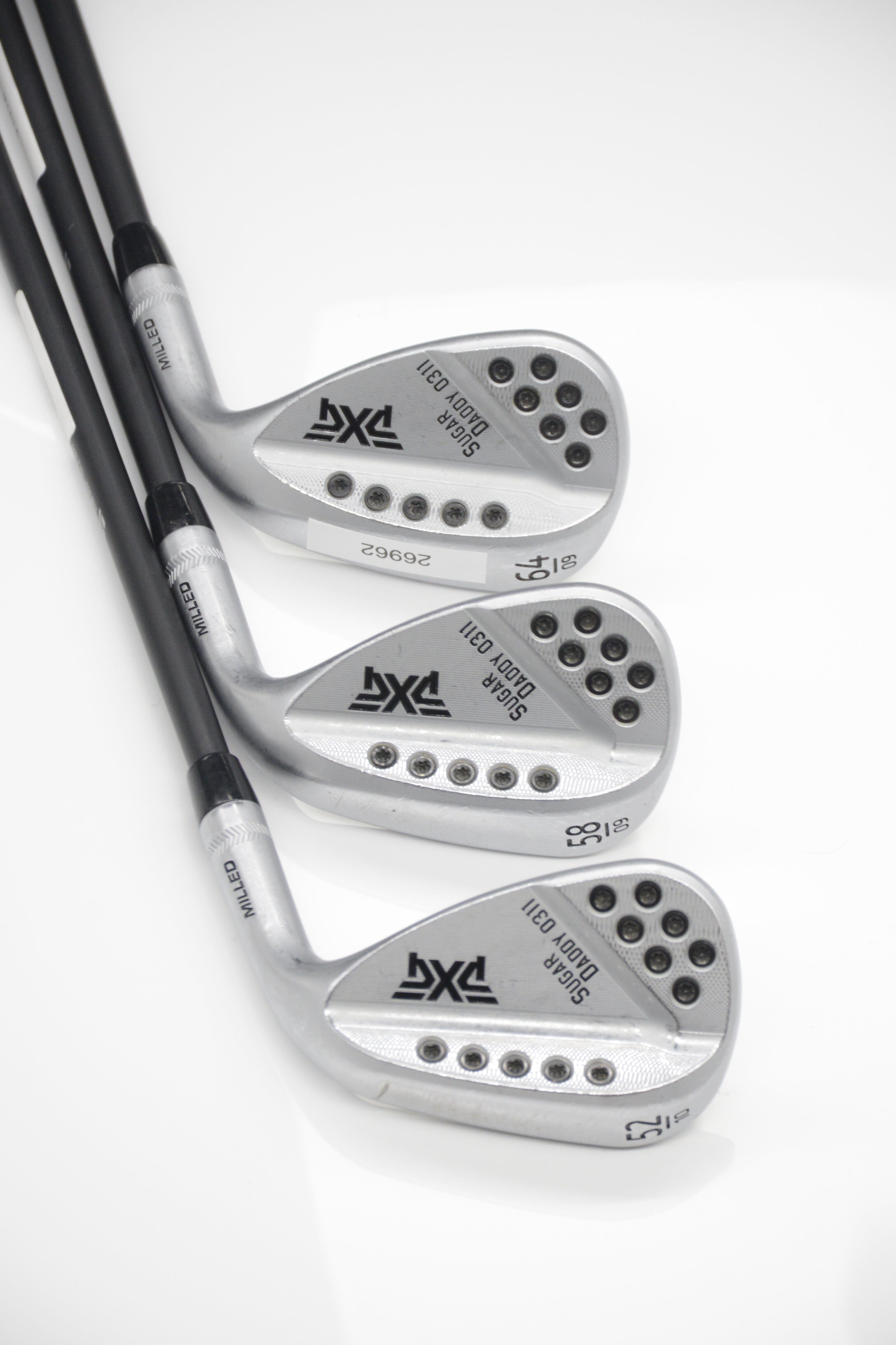 Women's PXG 0311 Sugar Daddy 52, 58, 64 Degree Wedge Set W Flex Golf Clubs GolfRoots 