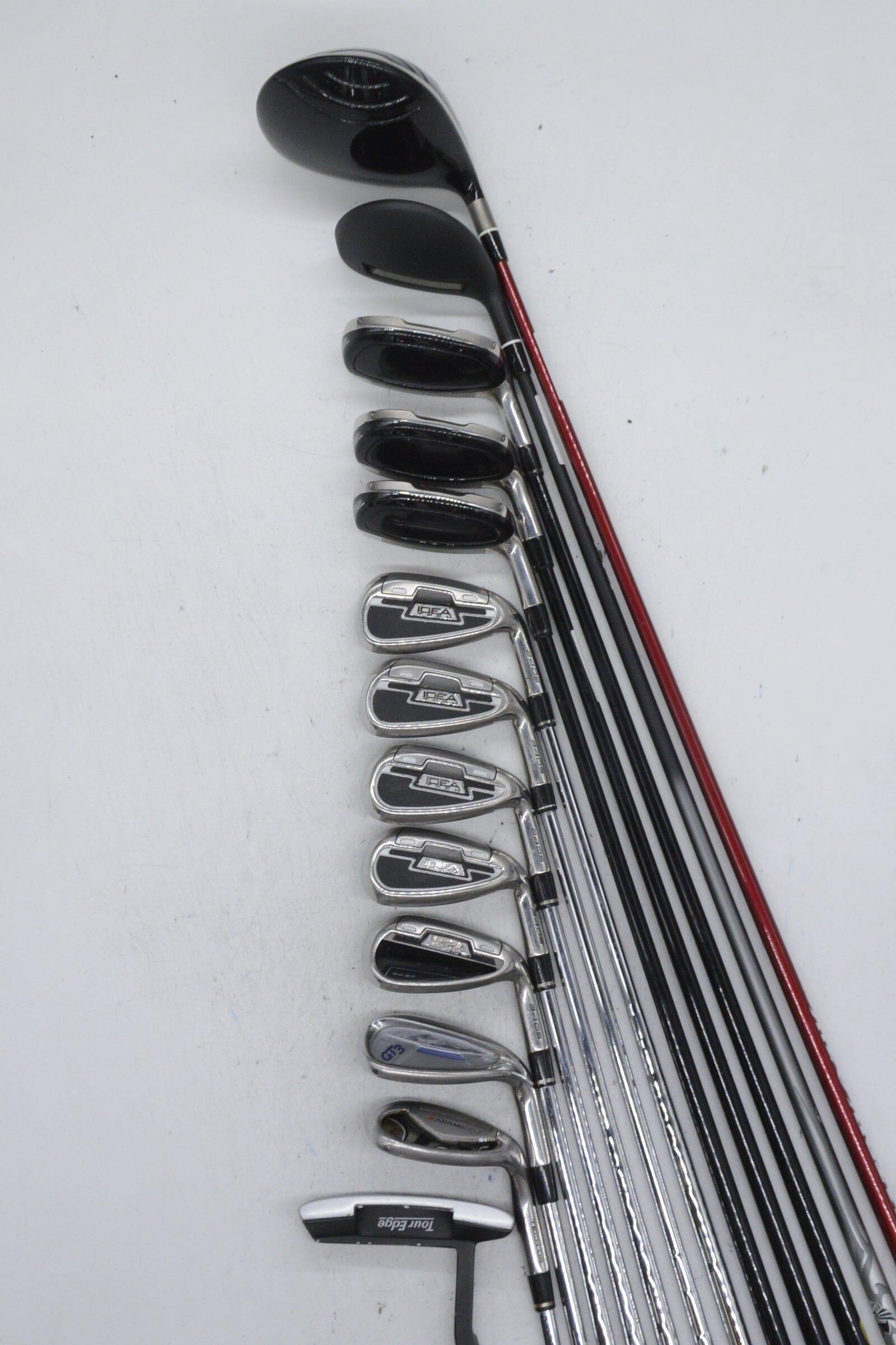 Adams Idea Tech A4Os Mixed Full Set S Flex Std Length Golf Clubs GolfRoots 