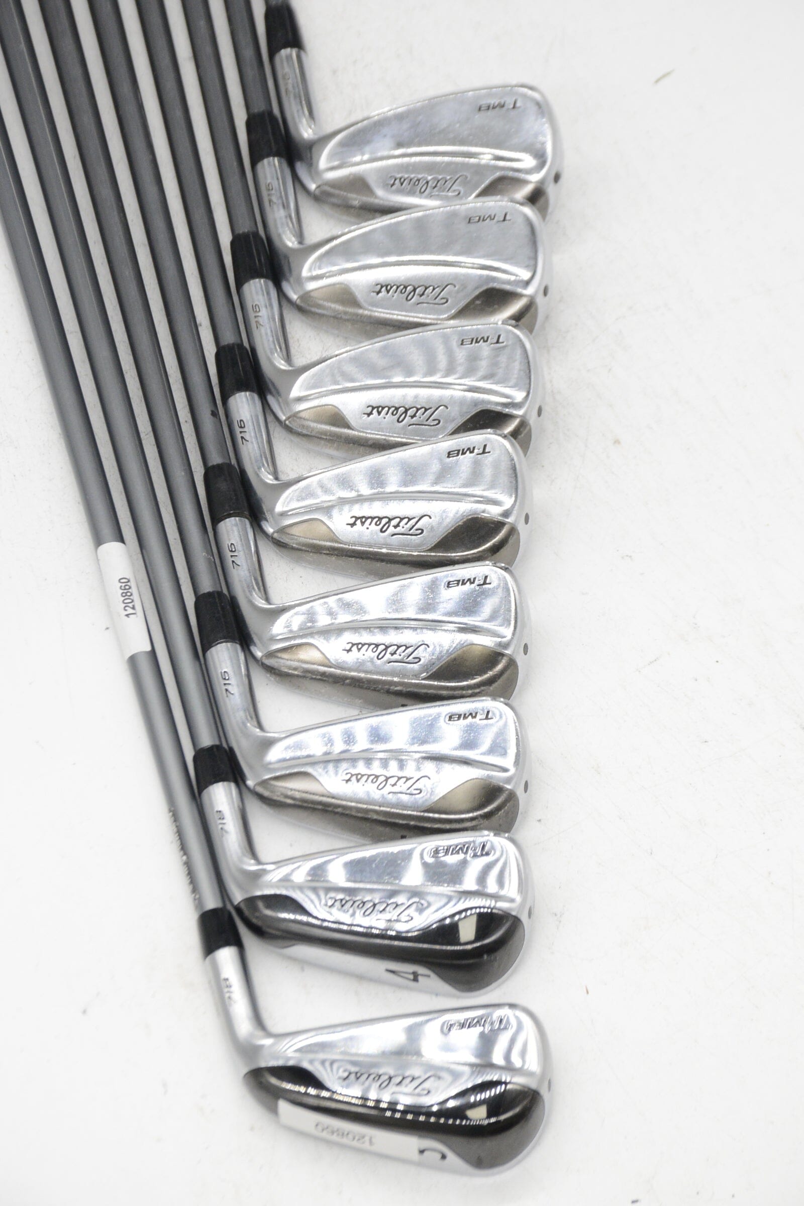 Titleist 716 T-MB 3-PW Iron Set S Flex -0.25" Golf Clubs GolfRoots 