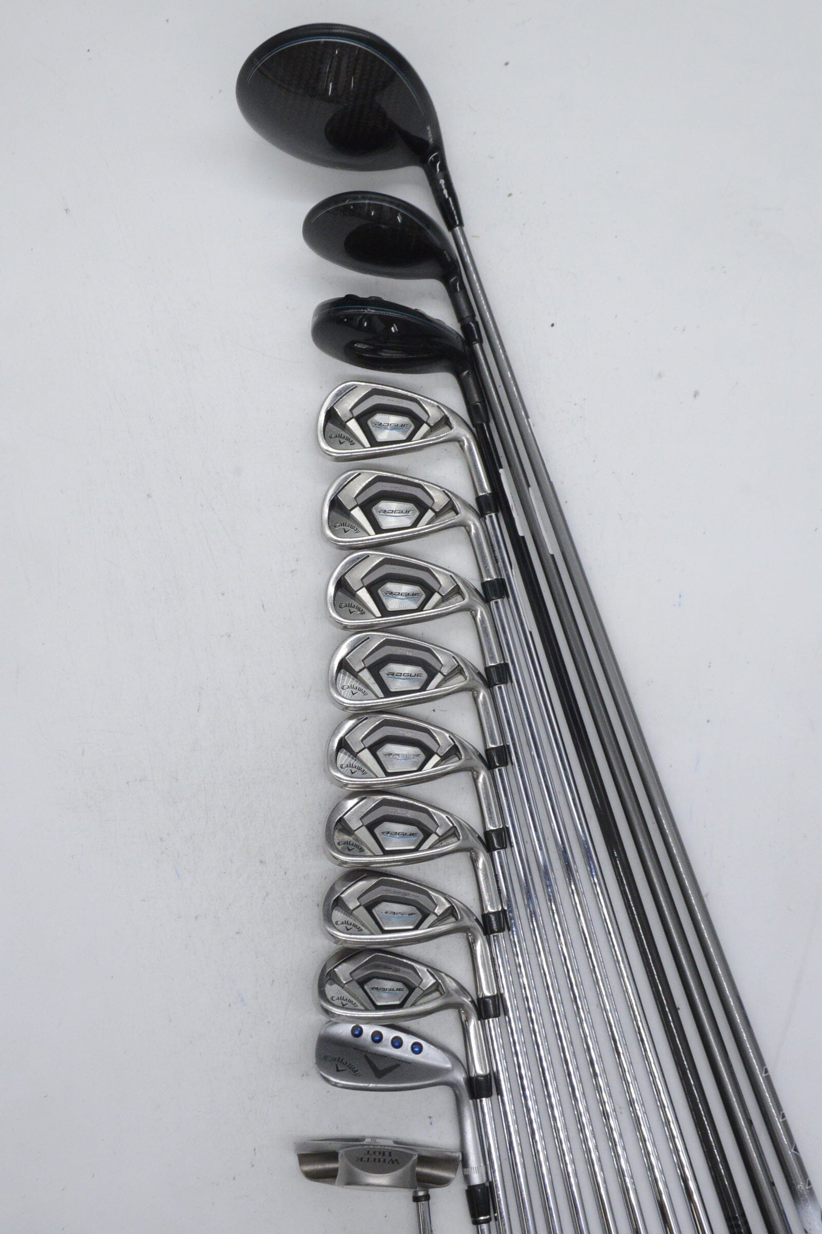 Callaway Rogue Mixed Full Set R Flex -0.25" Golf Clubs GolfRoots 
