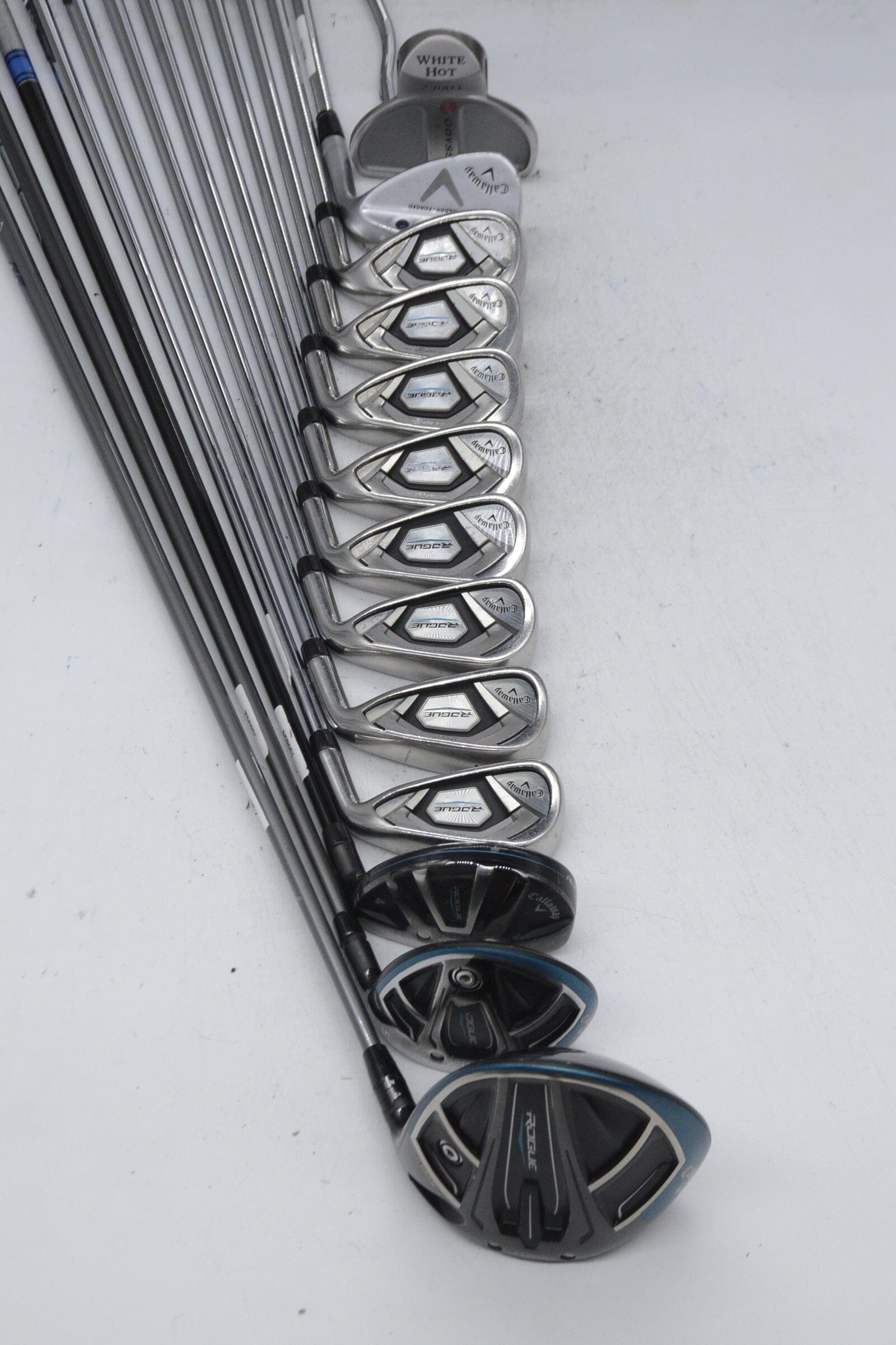 Callaway Rogue Mixed Full Set R Flex -0.25" Golf Clubs GolfRoots 