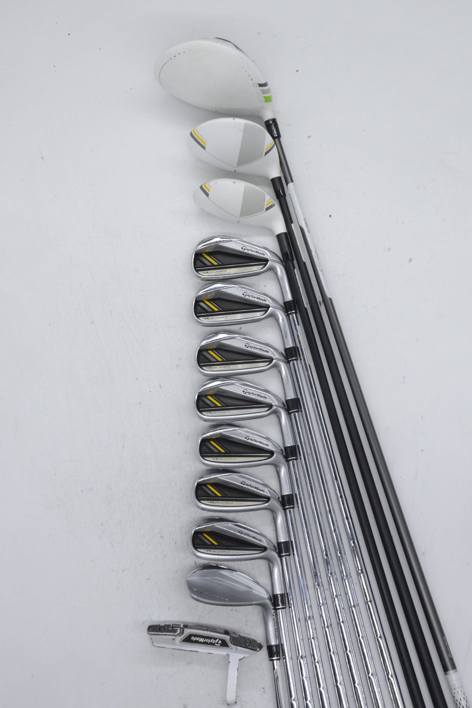 TaylorMade Rbladez Mixed Full Set S Flex +0.5" Golf Clubs GolfRoots 