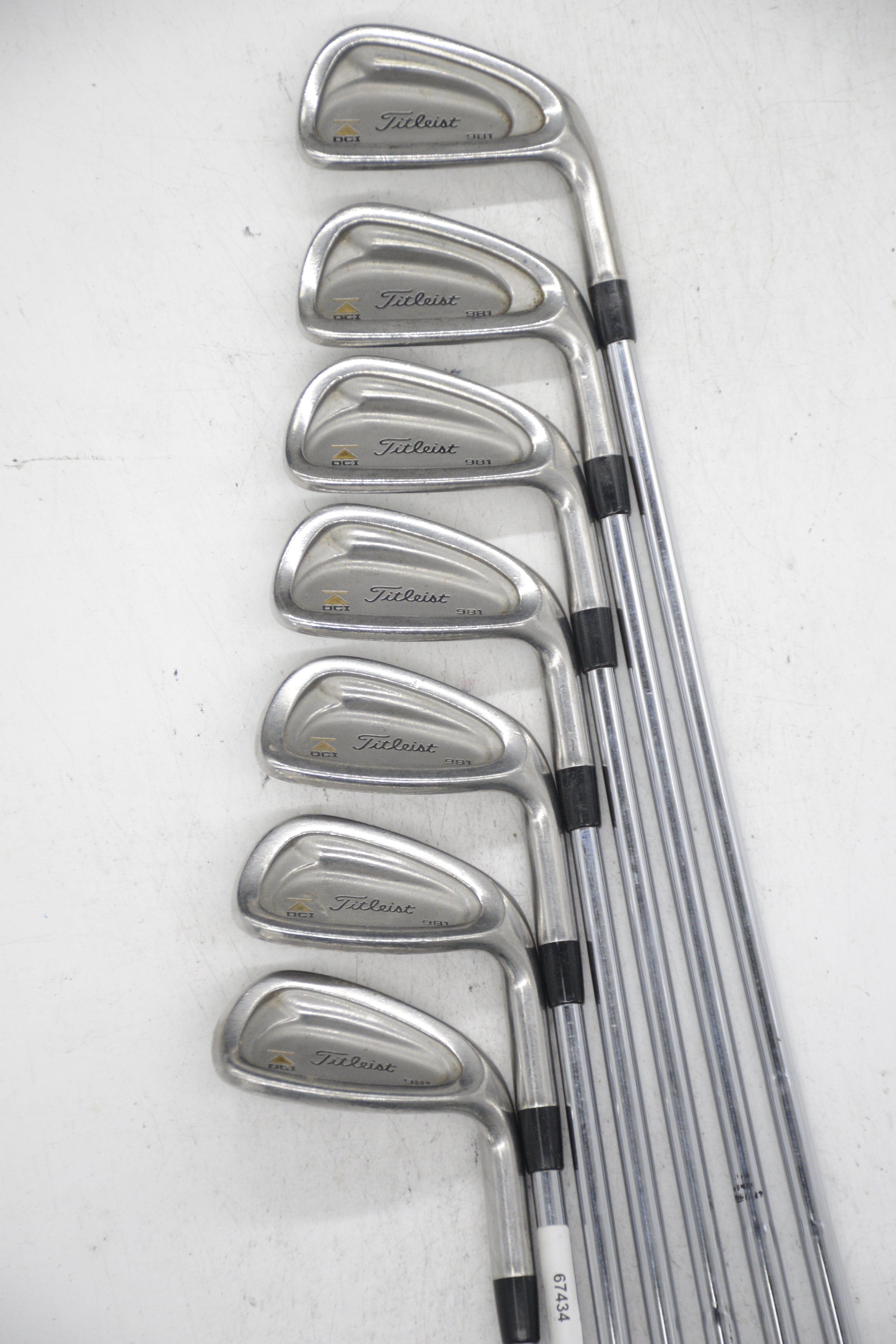 Titleist DCI 981 3-4, 6-PW Iron Set S Flex -0.5" Golf Clubs GolfRoots 