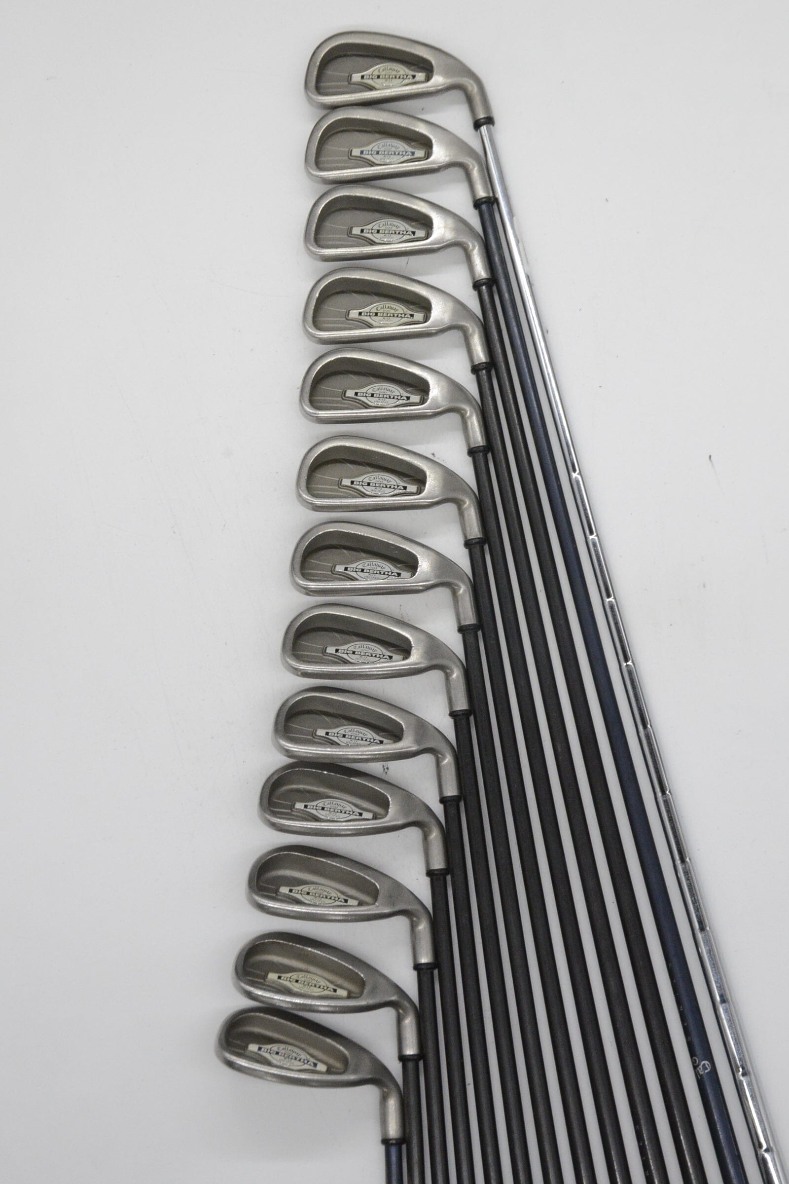 Callaway Big Bertha X-12 1-LW Iron Set S Flex -0.5" Golf Clubs GolfRoots 
