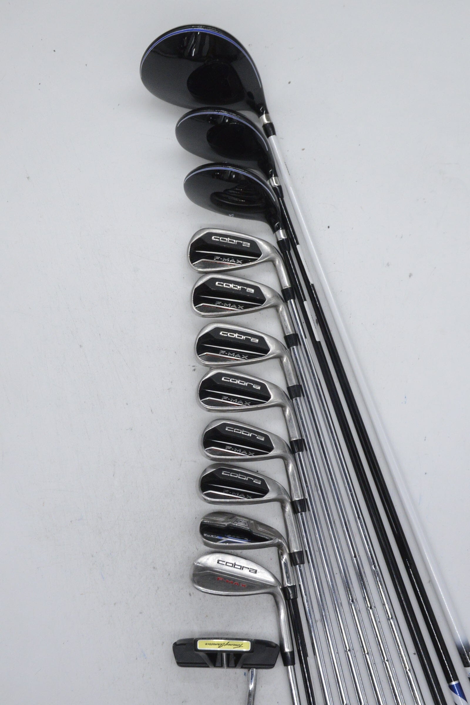 Cobra F-Max Superlite Mixed Full Set R Flex +0.5" Golf Clubs GolfRoots 
