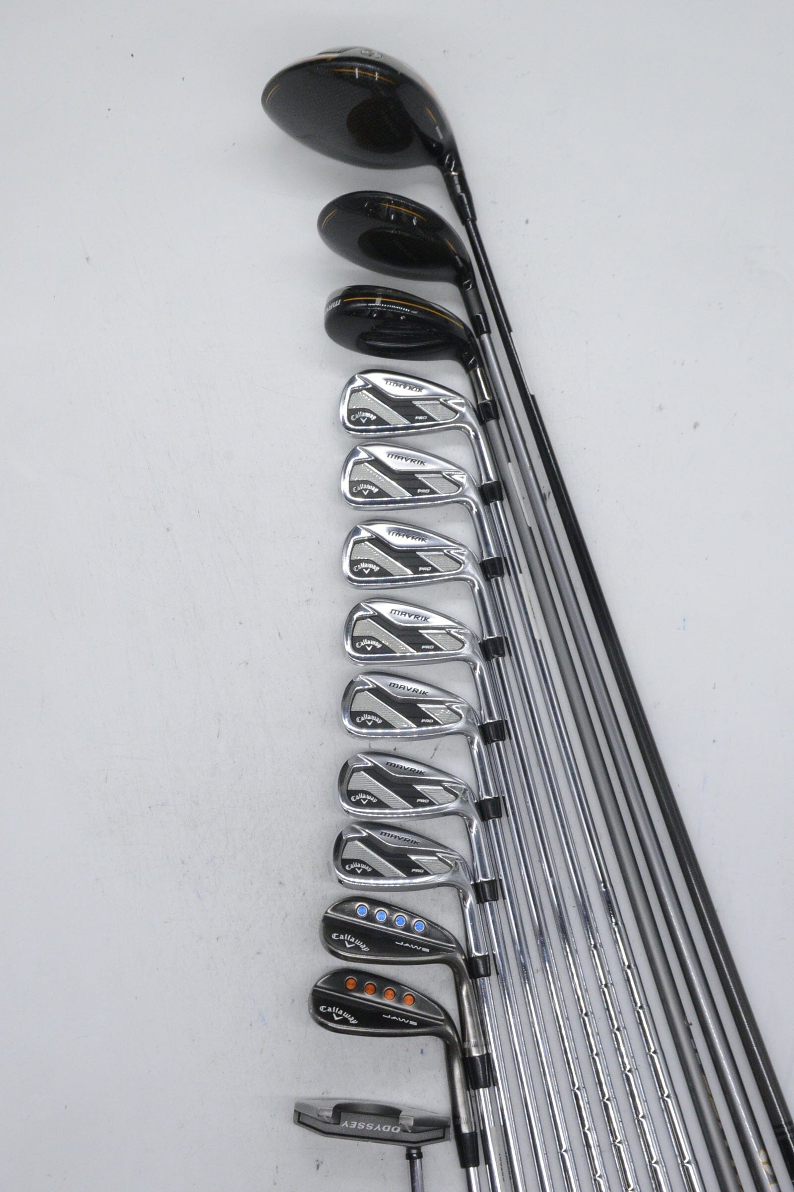 Callaway Mavrik Pro Mixed Full Set R Flex Std Length Golf Clubs GolfRoots 