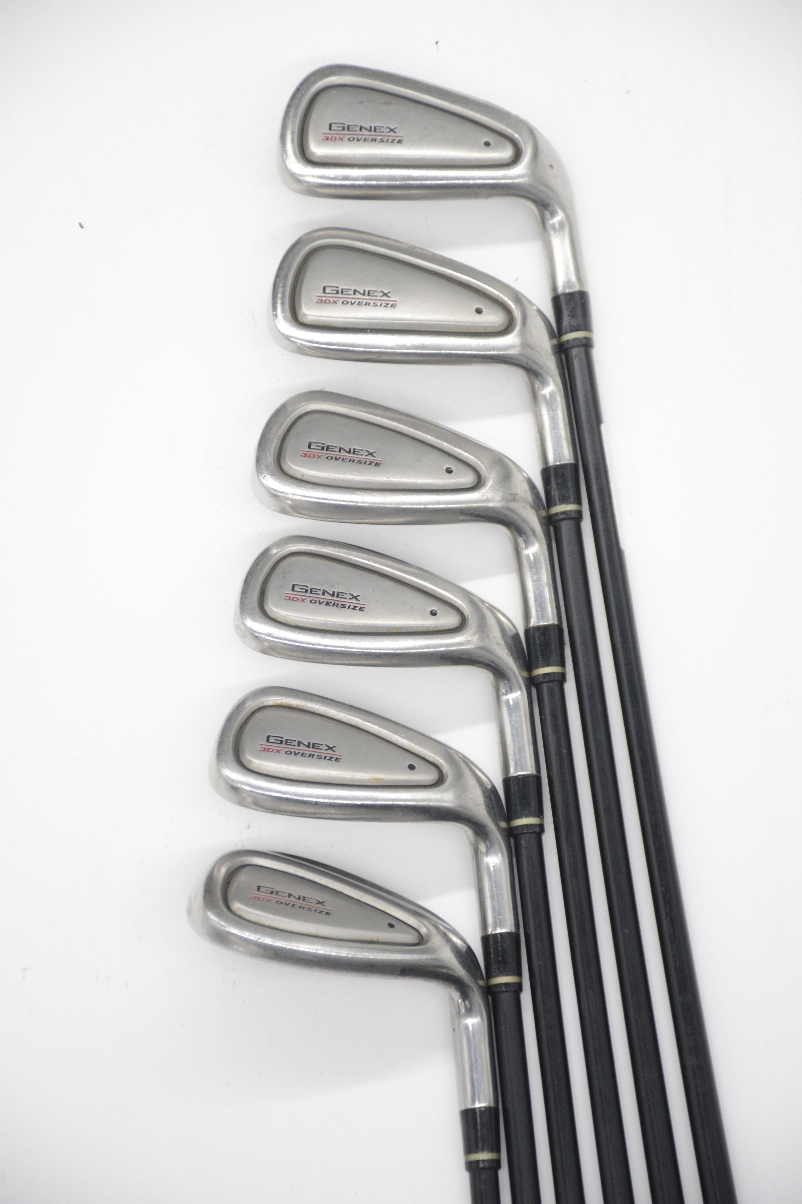 Nickent Genex 3Dx 6-PW, SW Iron Set R Flex +0.25" Golf Clubs GolfRoots 