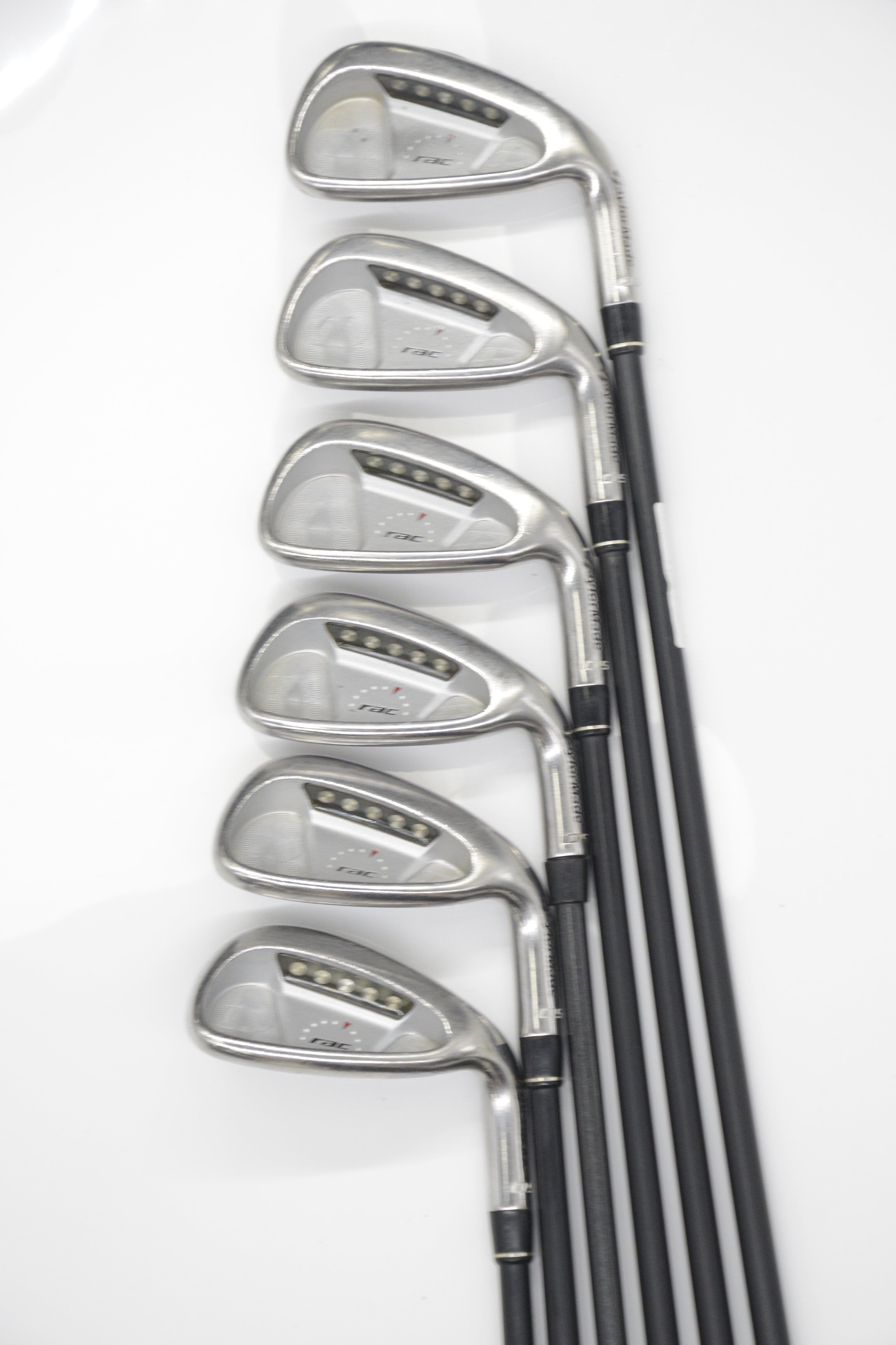 TaylorMade Rac OS 4-6, 8-PW Iron Set S Flex +0.25" Golf Clubs GolfRoots 