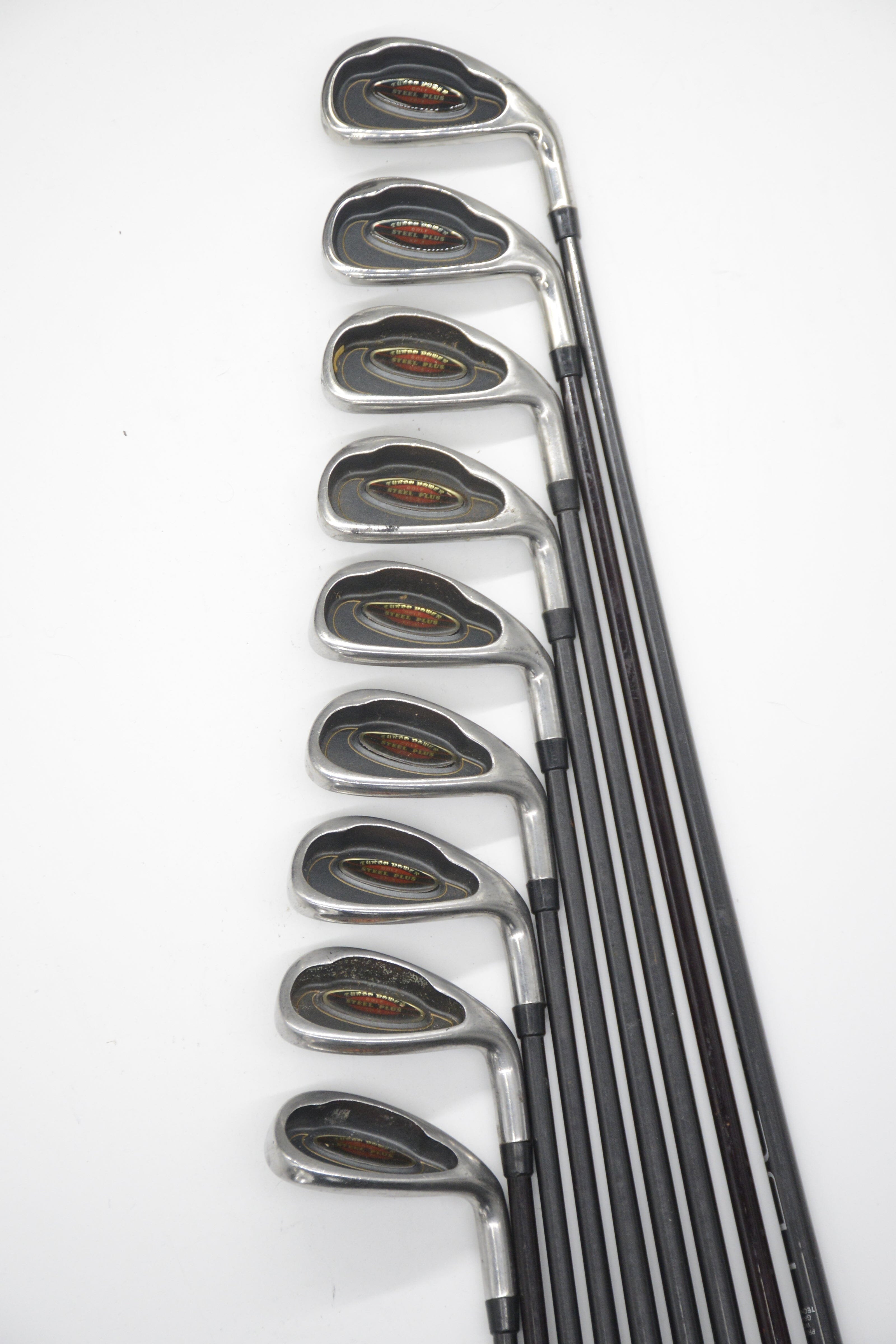 Turbo Power XP-8 3-PW, SW Iron Set S Flex -0.5" Golf Clubs GolfRoots 