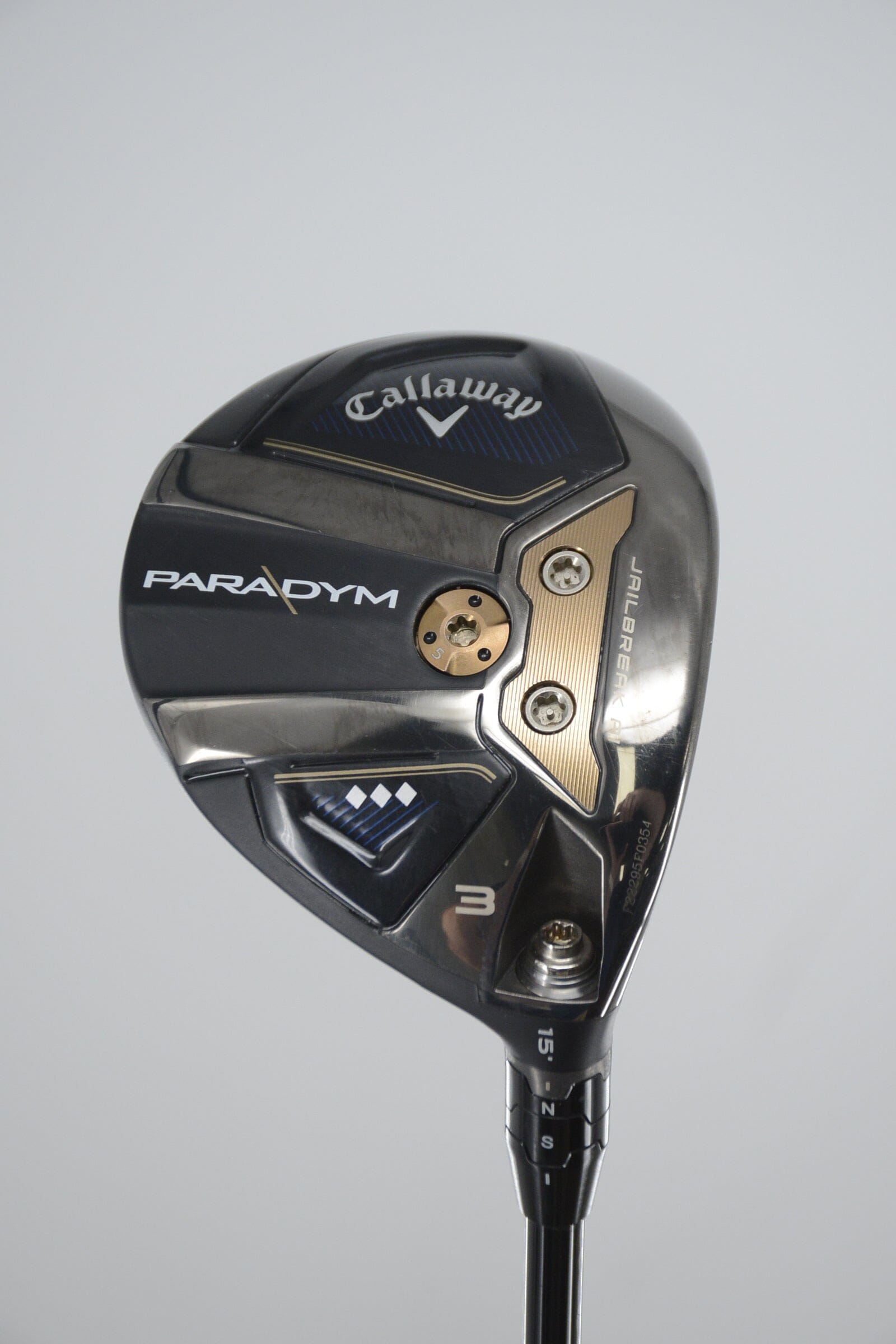 Callaway Paradym Triple Diamond 3 Wood S Flex 42.75" Golf Clubs GolfRoots 
