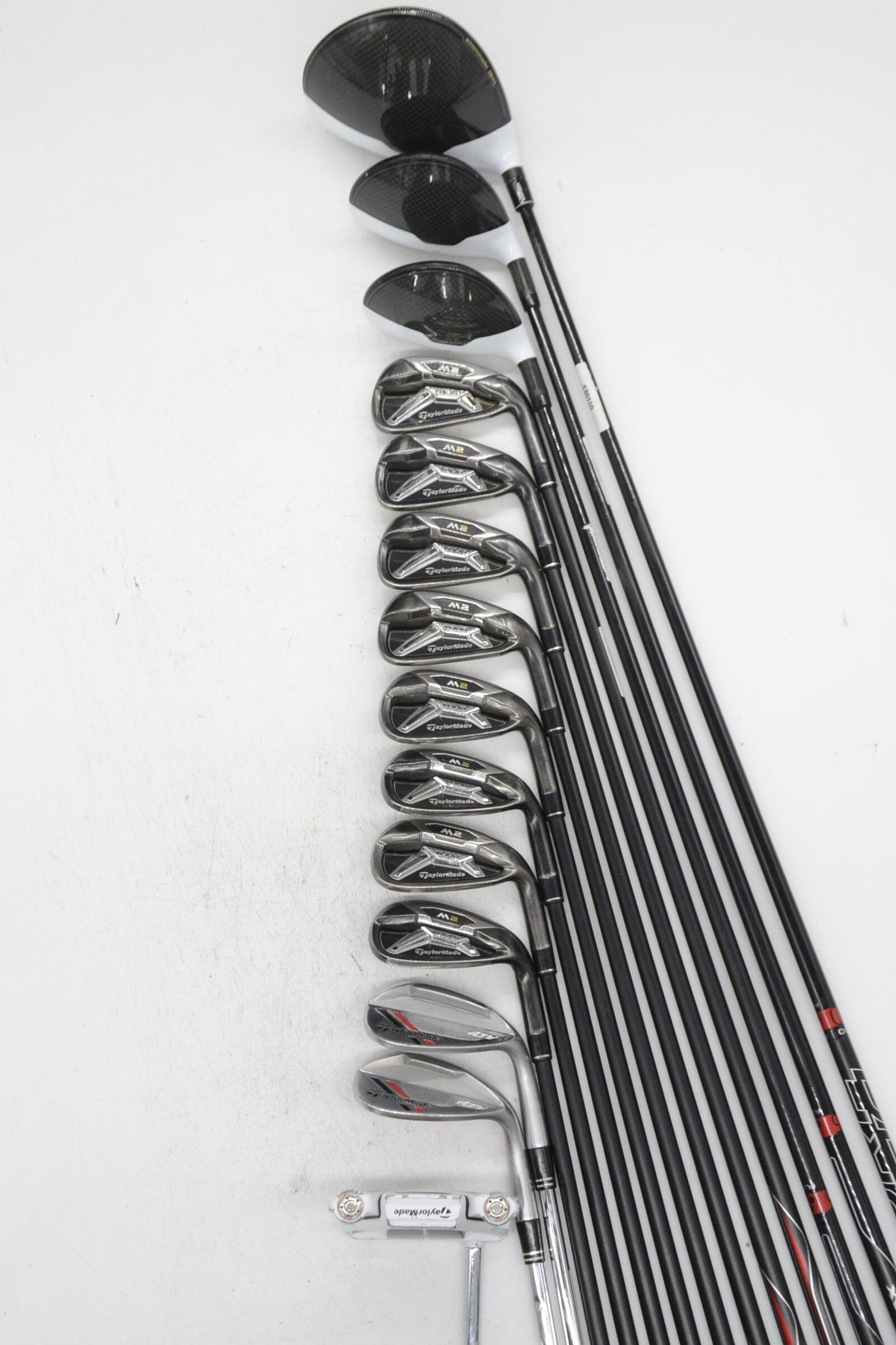 TaylorMade M2 Tour Mixed Full Set S Flex -0.75" Golf Clubs GolfRoots 
