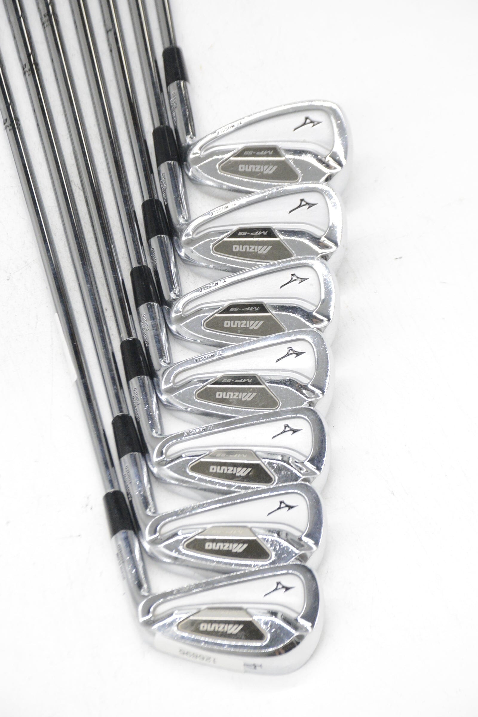Mizuno MP-59 4-PW Iron Set S Flex +0.5" Golf Clubs GolfRoots 
