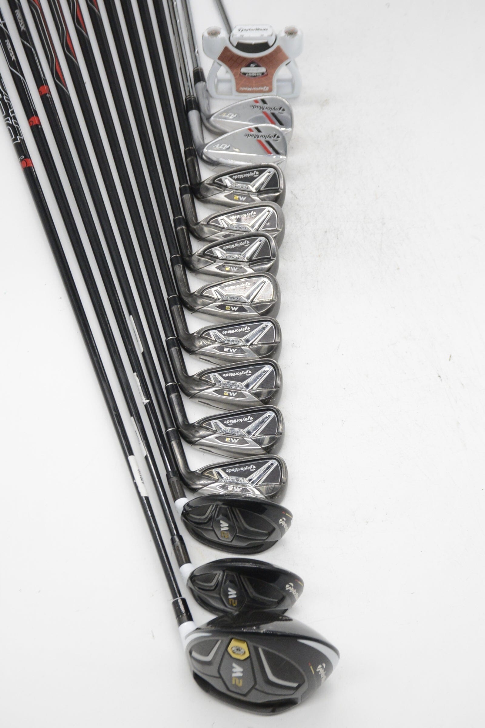 TaylorMade M2 Tour Mixed Full Set S Flex -0.75" Golf Clubs GolfRoots 