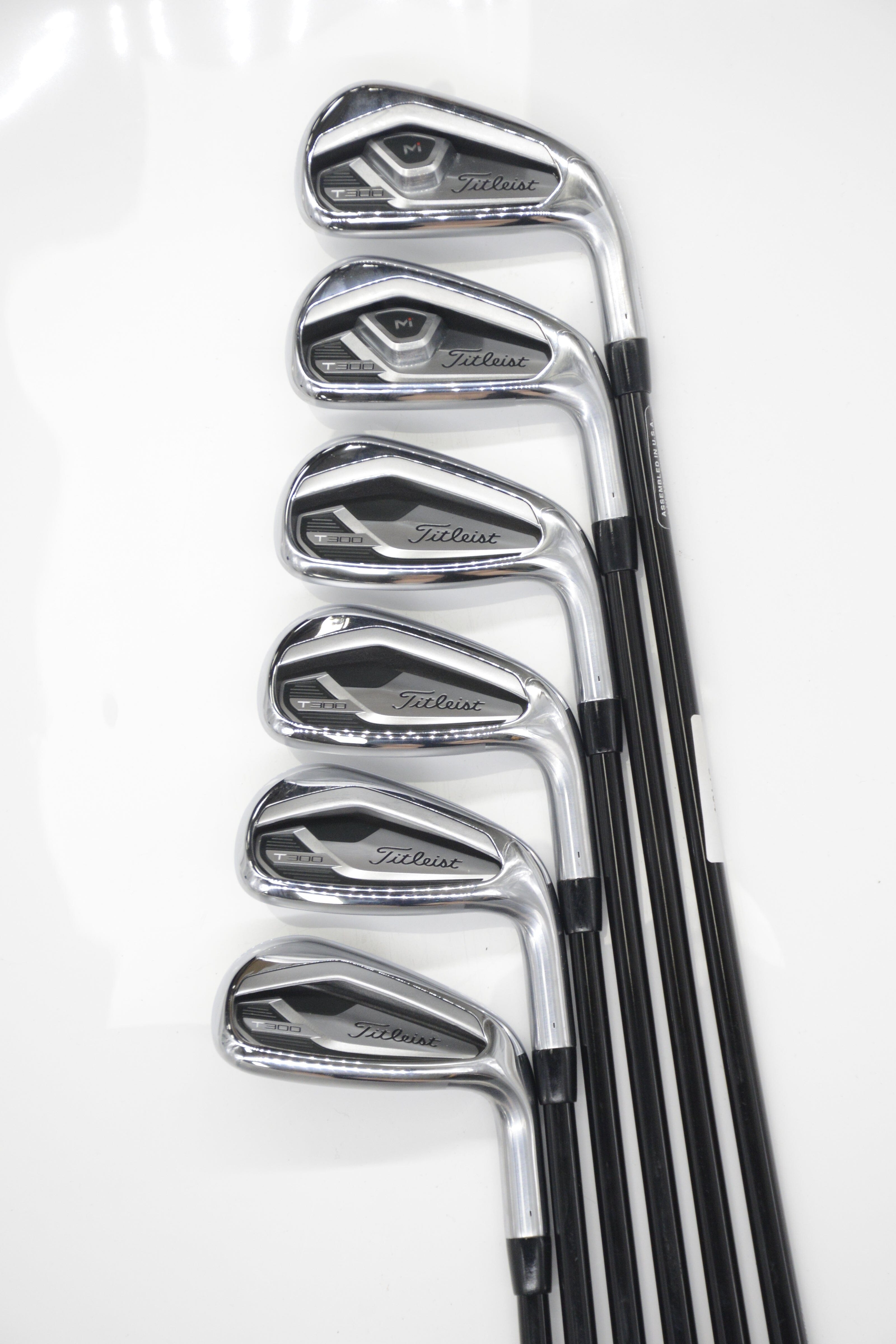 Titleist T300 2021 6-AW Iron Set R Flex -0.5" Golf Clubs GolfRoots 