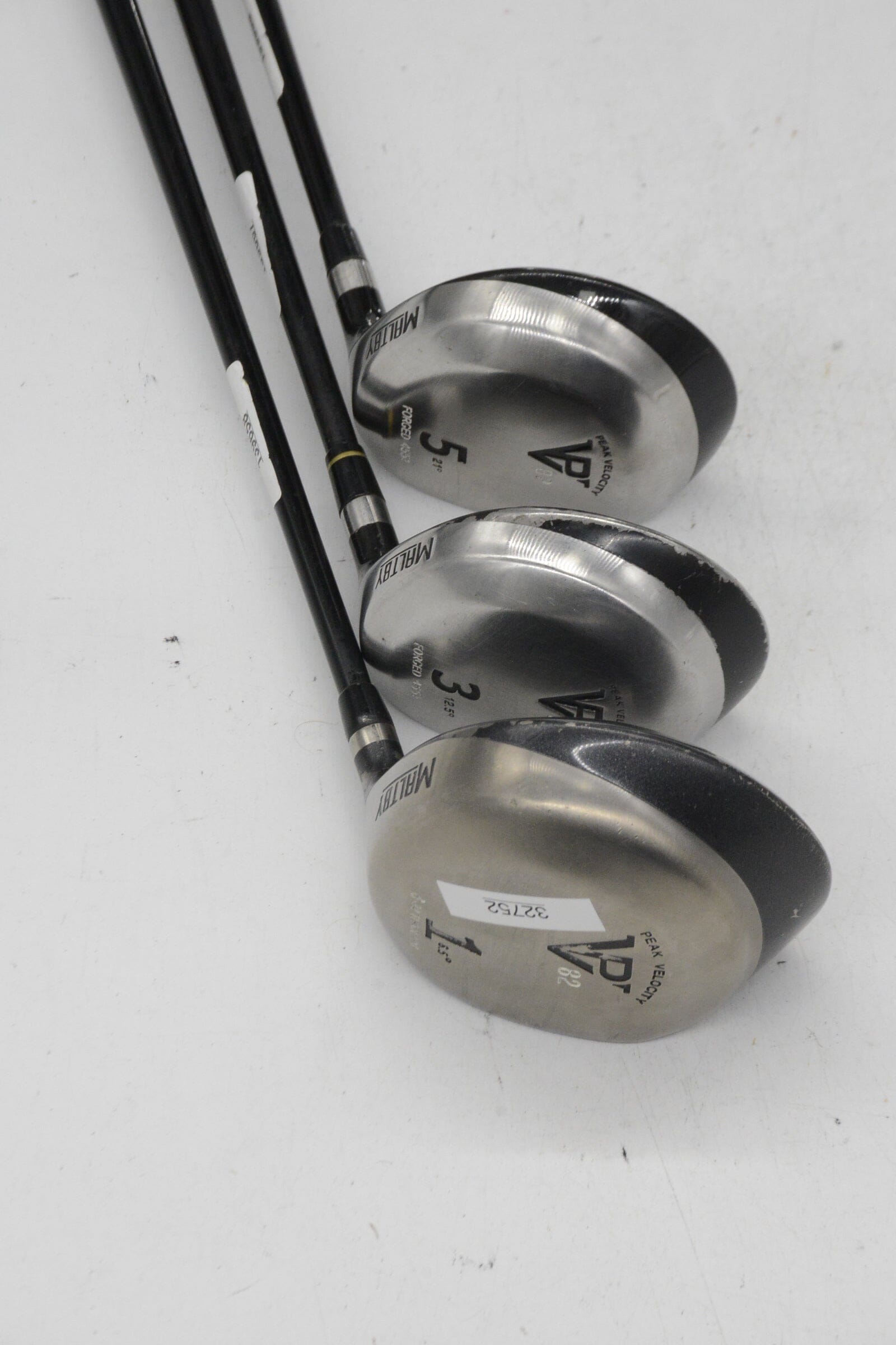 Maltby Peak Velocity D, 3W, 5W Wood Set S Flex Golf Clubs GolfRoots 