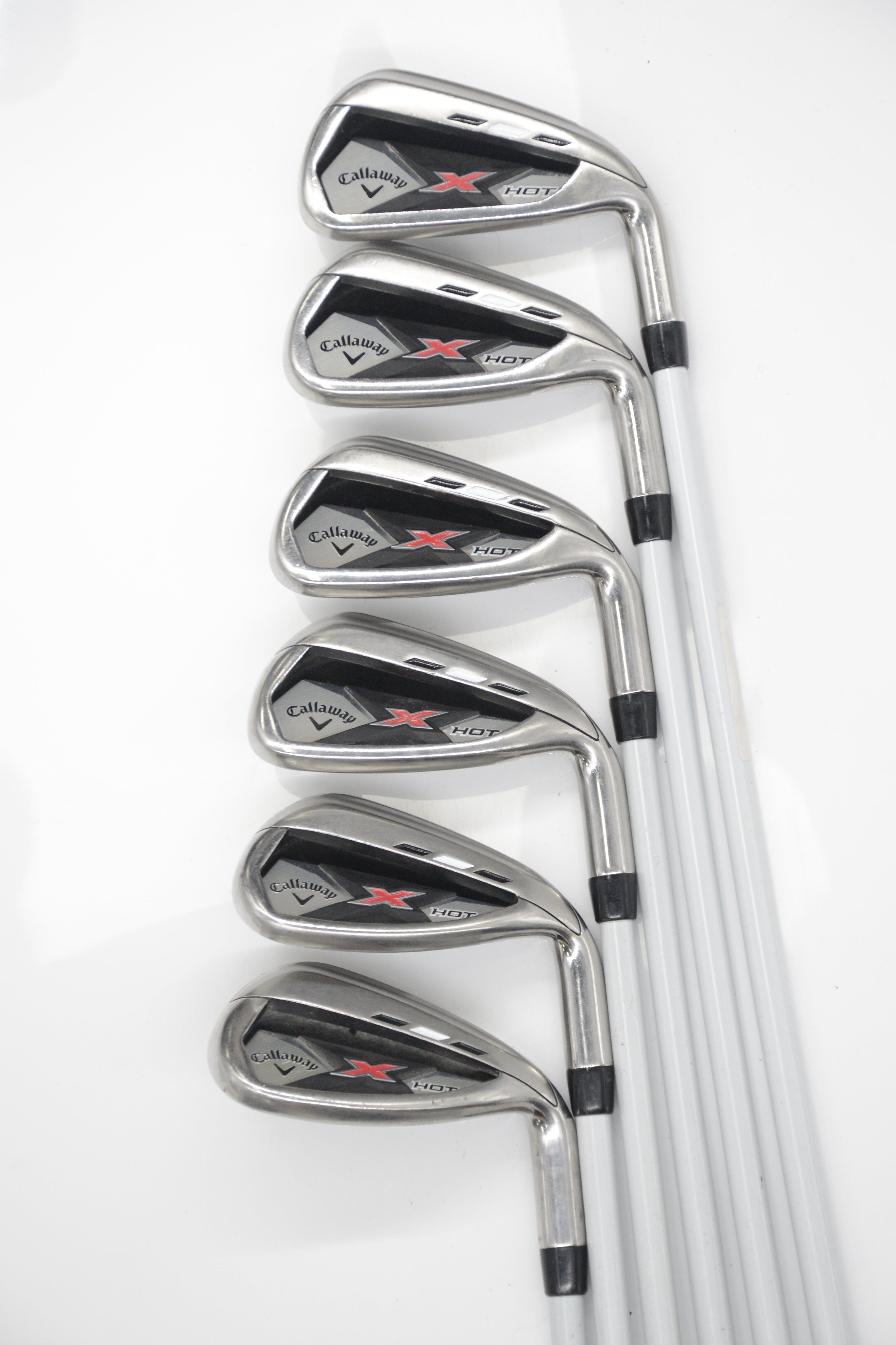 Callaway X Hot 7-SW Iron Set R Flex -0.5" Golf Clubs GolfRoots 