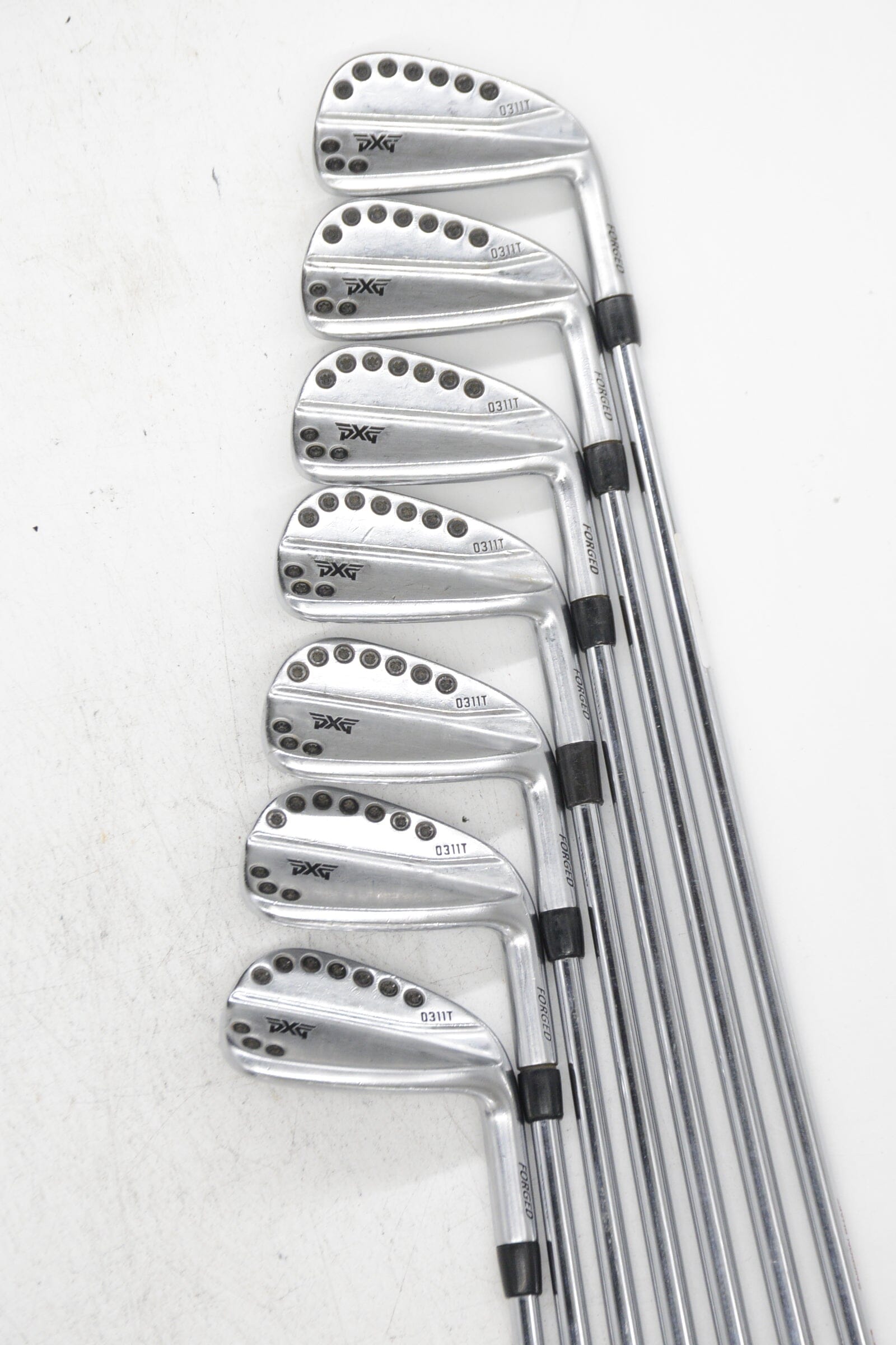 PXG 0311T 4-PW Iron Set S Flex +1" Golf Clubs GolfRoots 