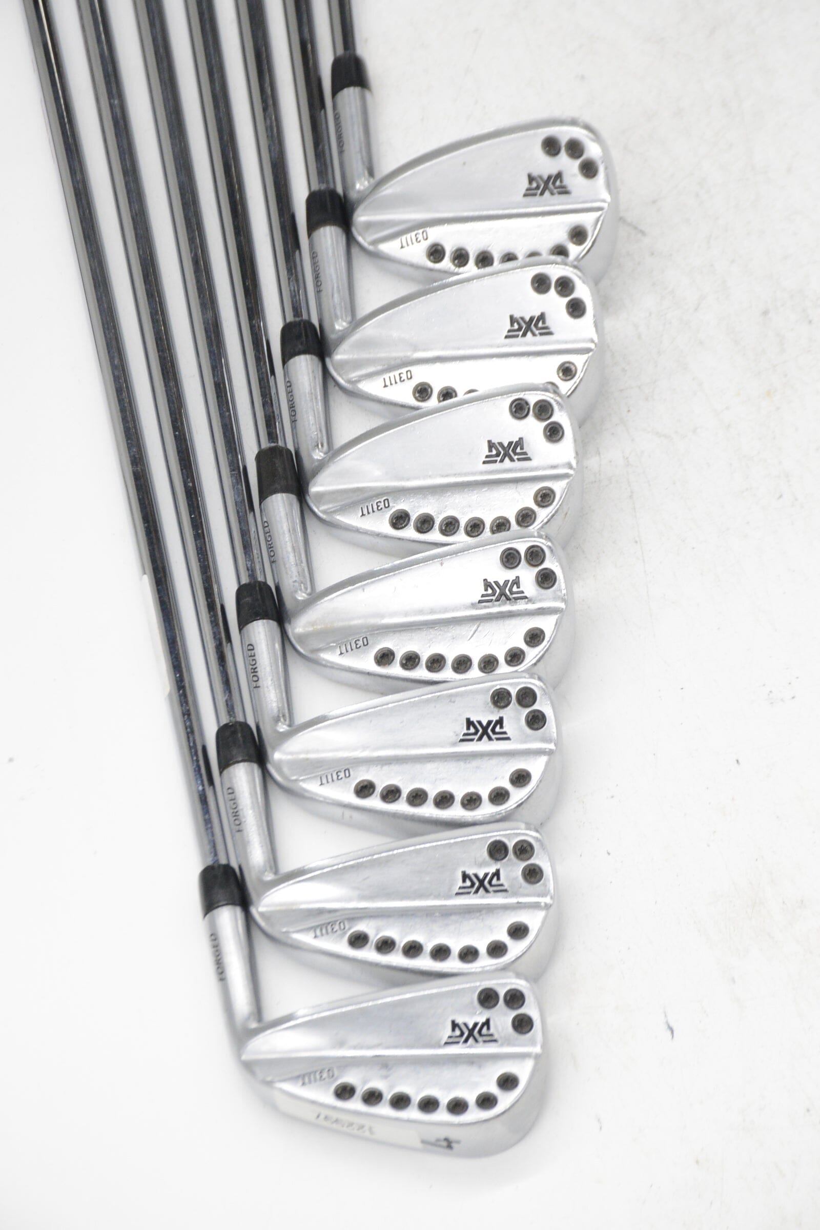 PXG 0311T 4-PW Iron Set S Flex +1" Golf Clubs GolfRoots 