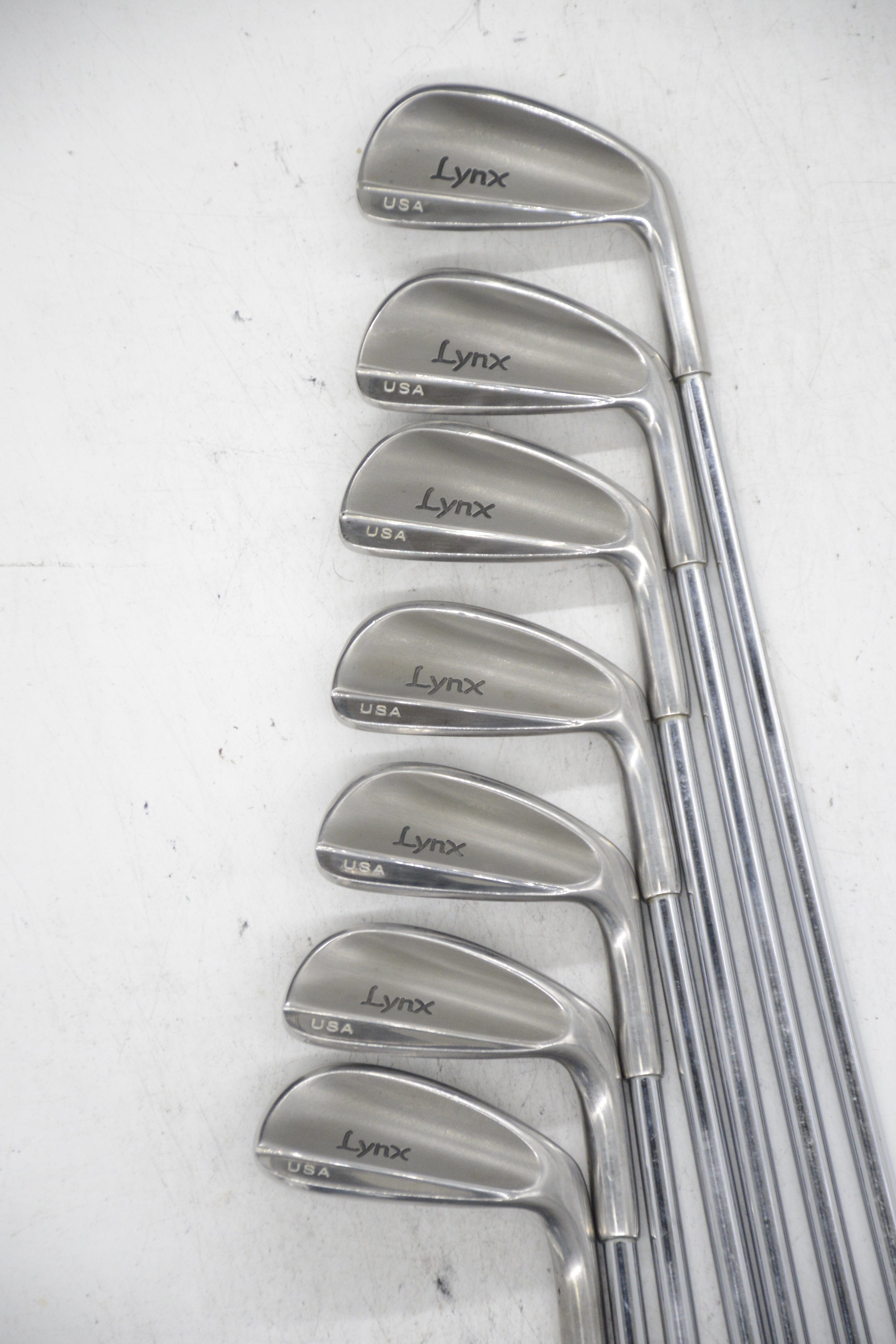 Lynx Radius Sole 4-PW Iron Set R Flex -0.25" Golf Clubs GolfRoots 