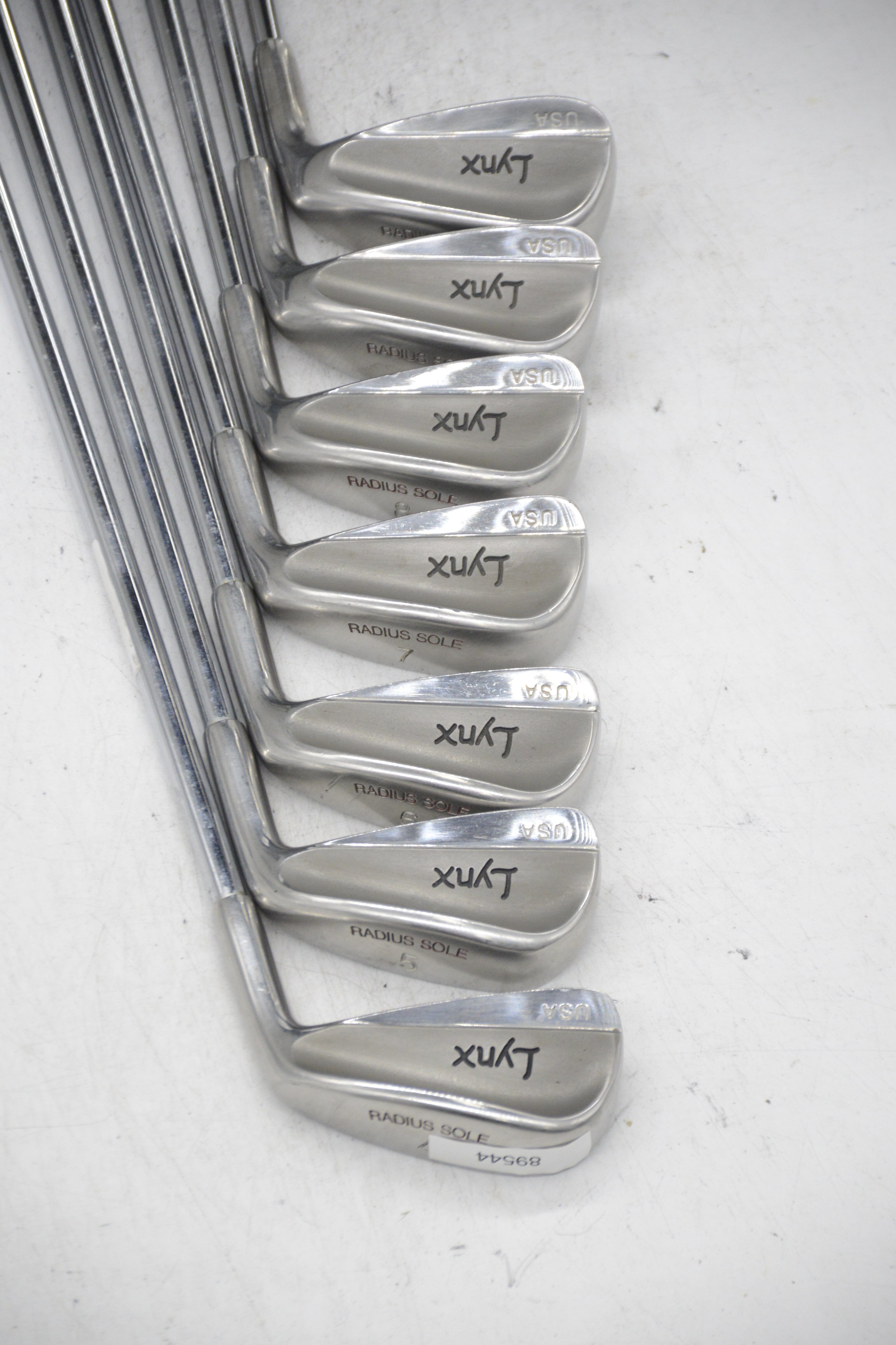 Lynx Radius Sole 4-PW Iron Set R Flex -0.25" Golf Clubs GolfRoots 