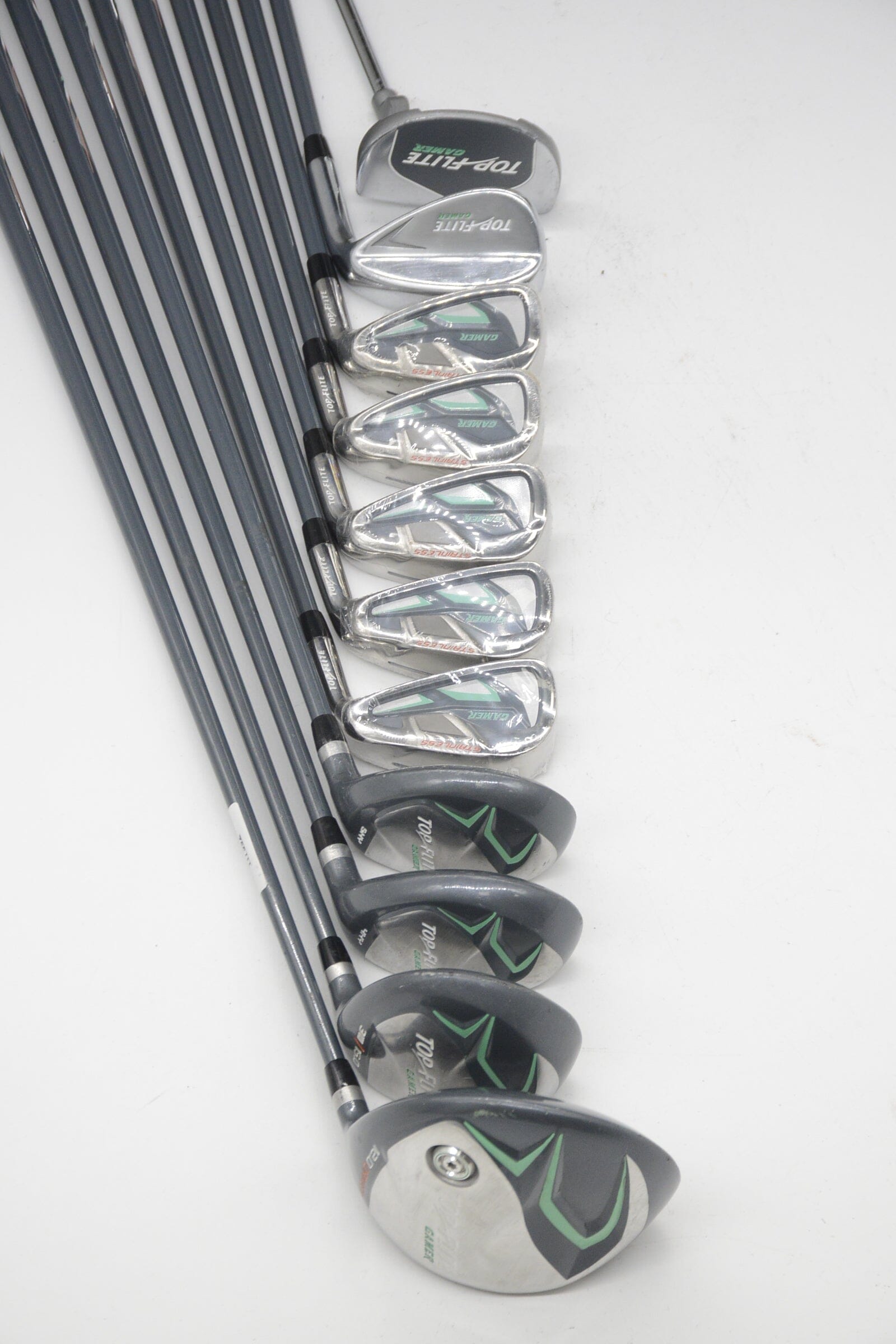 Women's Top Flite Gamer Mixed Full Set W Flex -0.75" Golf Clubs GolfRoots 
