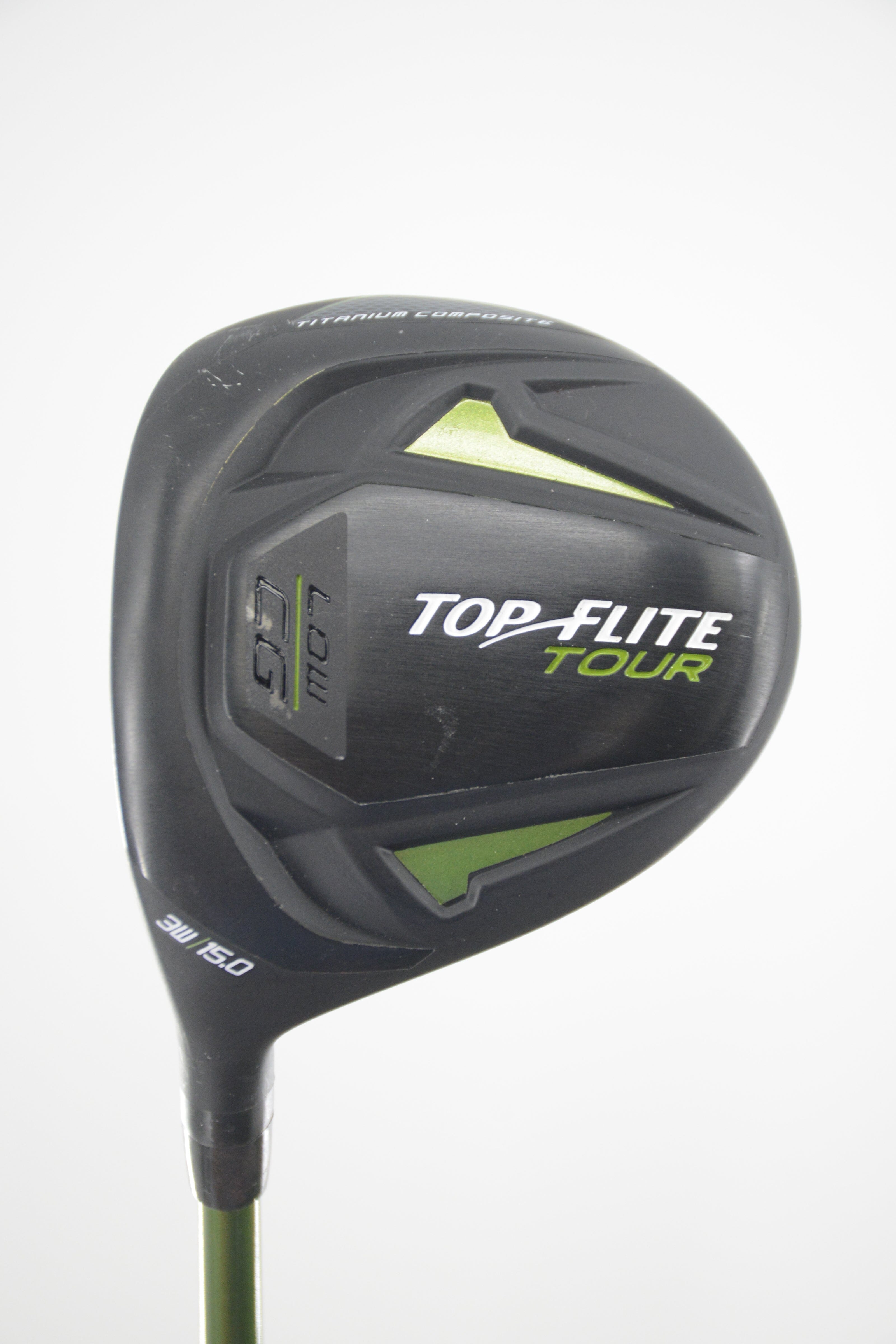 Lefty Top Flite Tour 3 Wood S Flex 42.75" Golf Clubs GolfRoots 