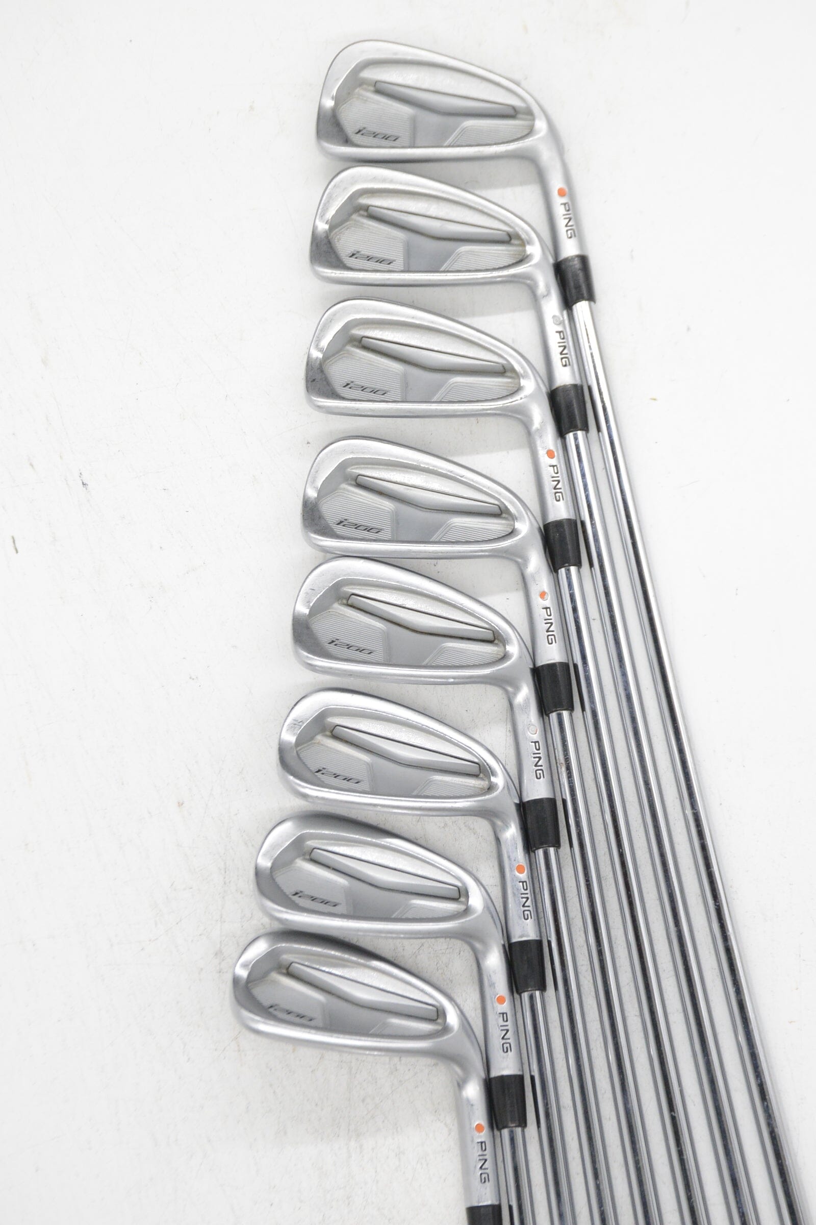 Ping I200 4-UW Iron Set S Flex +0.25" Golf Clubs GolfRoots 