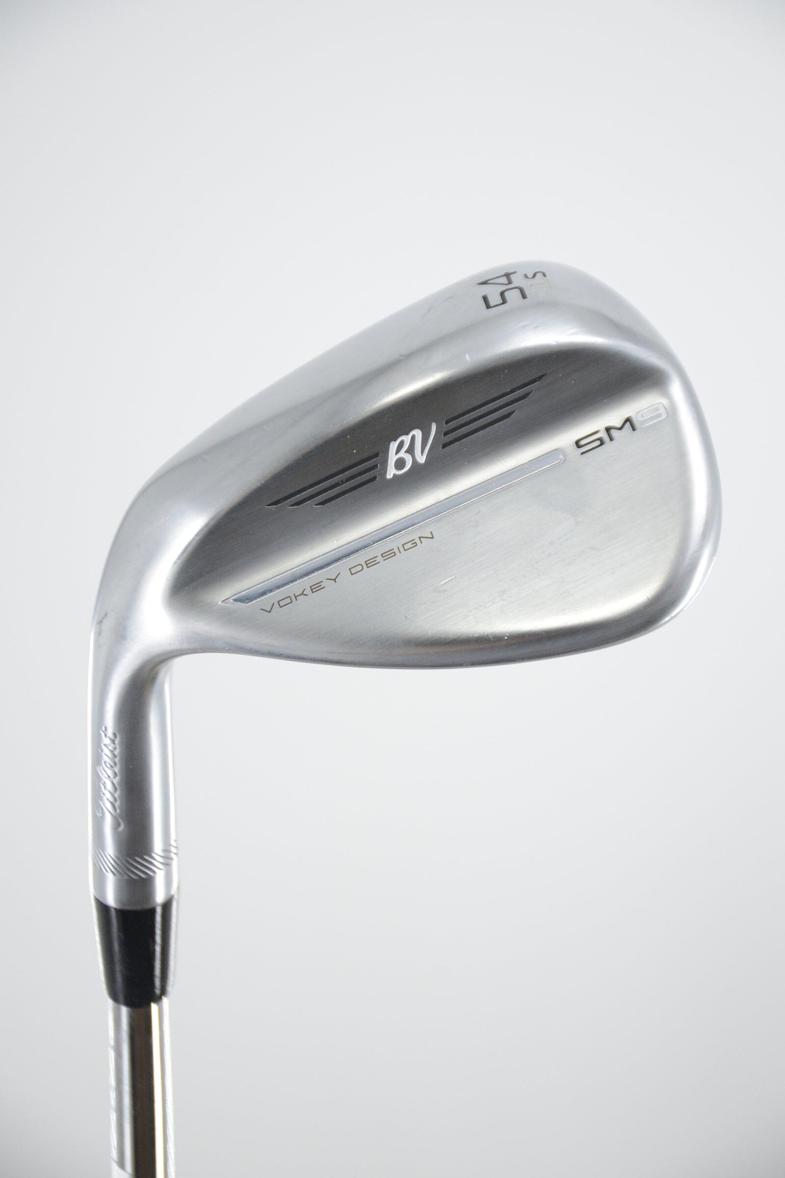 Lefty Titleist Vokey SM9 Tour Chrome 54 Degree Wedge Wedge Flex 35.5" Golf Clubs GolfRoots 