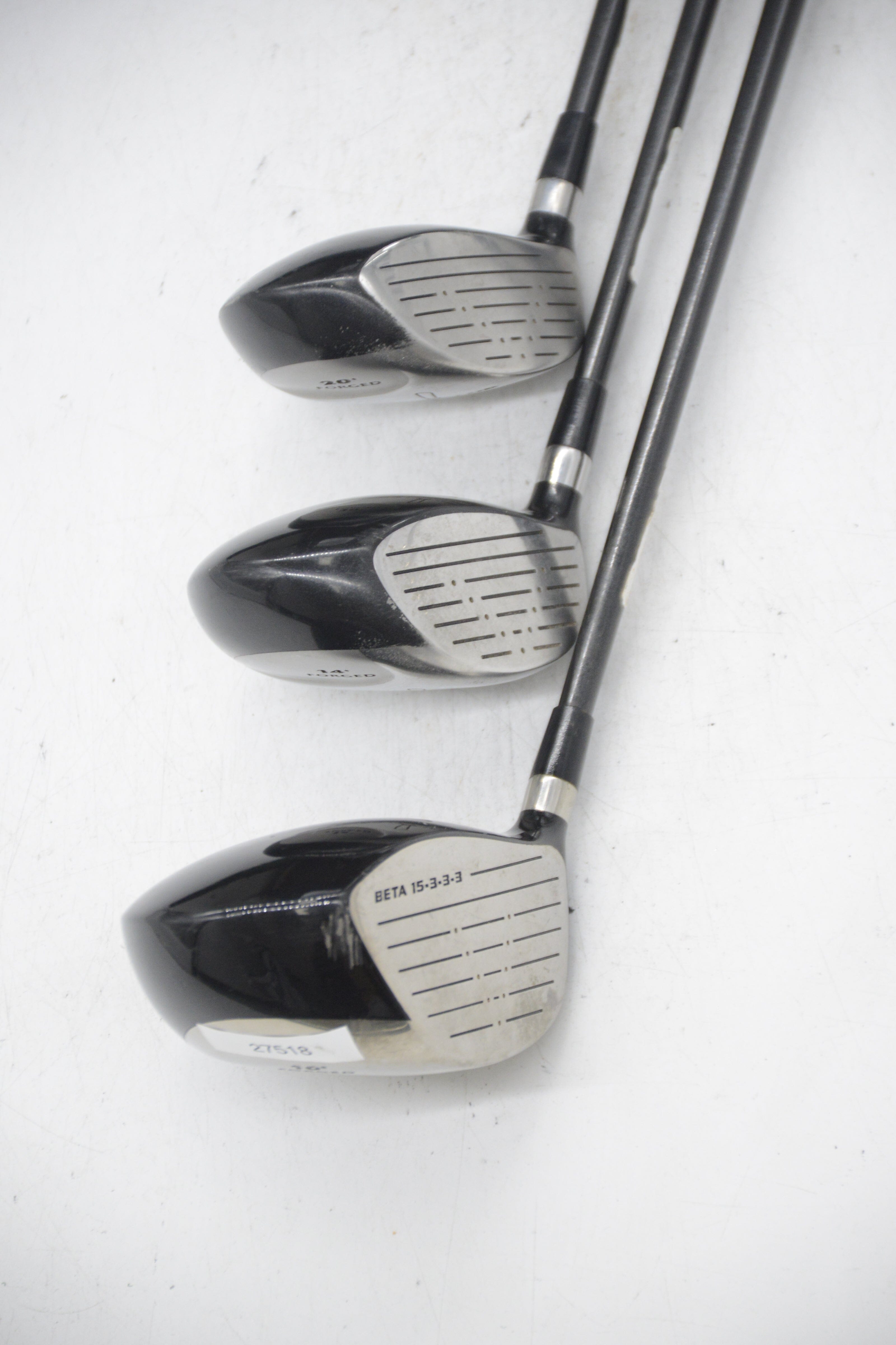 Billy Club Forged D, 3W, 7W Wood Set R Flex Golf Clubs GolfRoots 