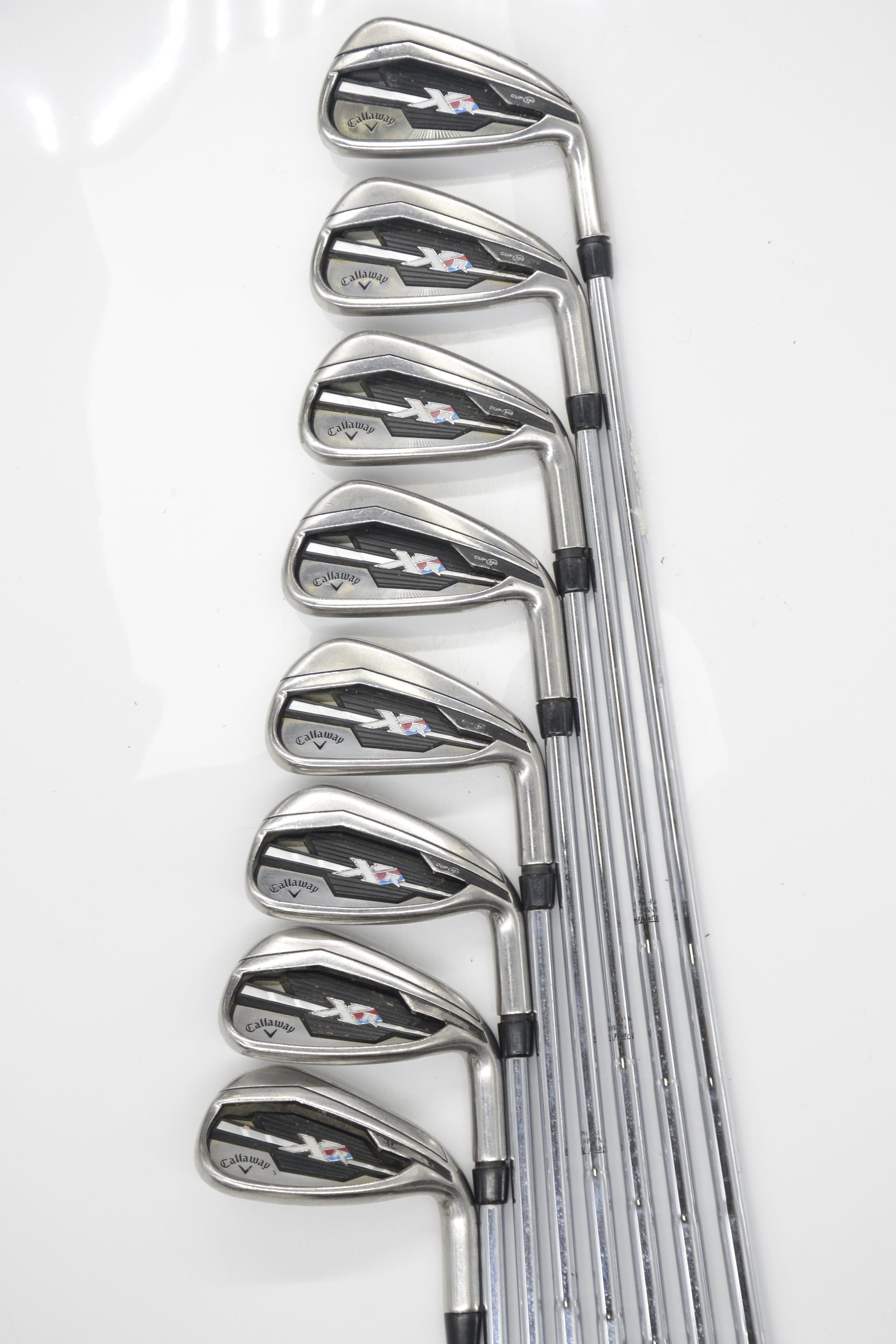 Callaway XR 3-PW Iron Set S Flex Std Length Golf Clubs GolfRoots 