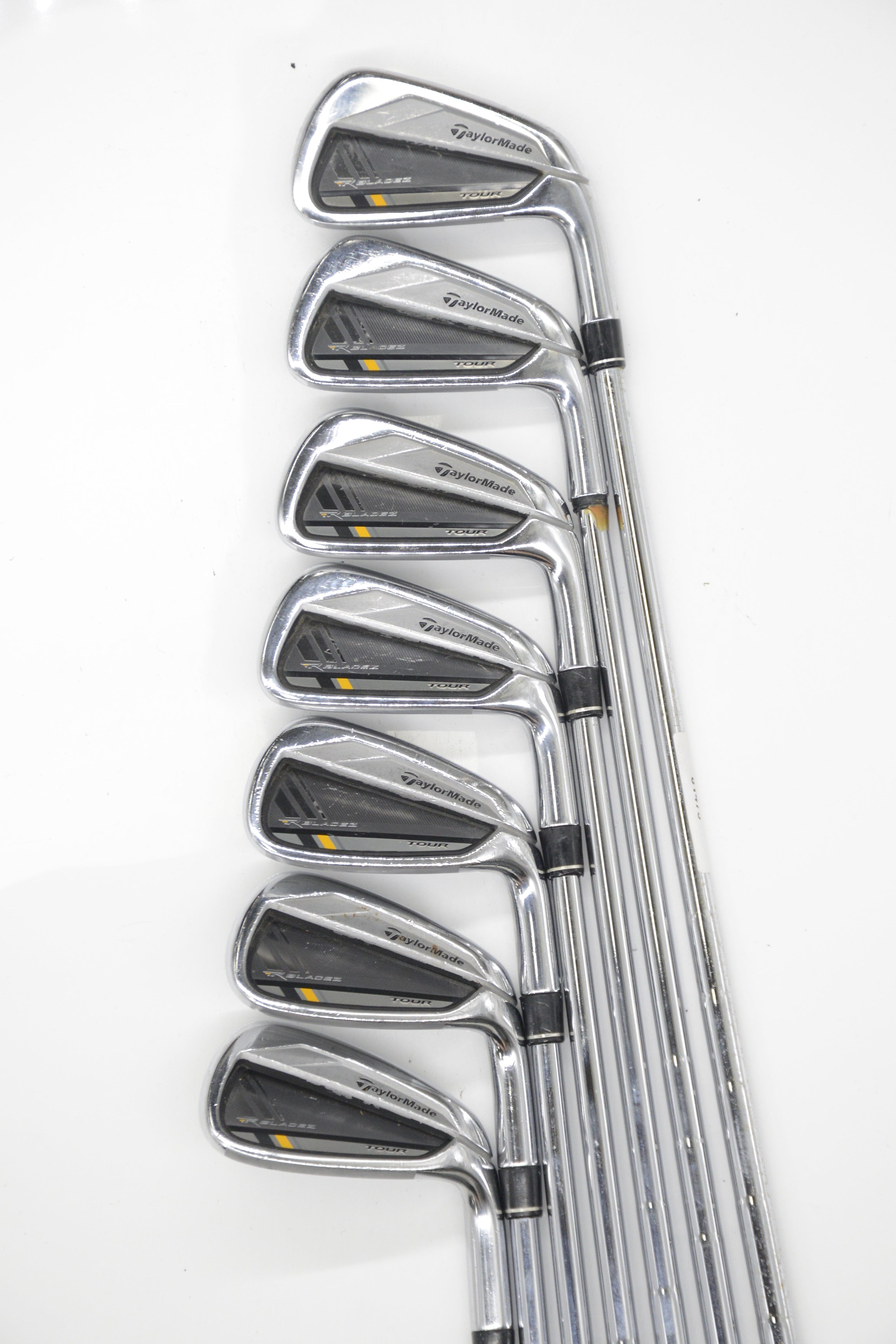 TaylorMade Rocketbladez Tour 4-PW Iron Set S Flex Std Length Golf Clubs GolfRoots 