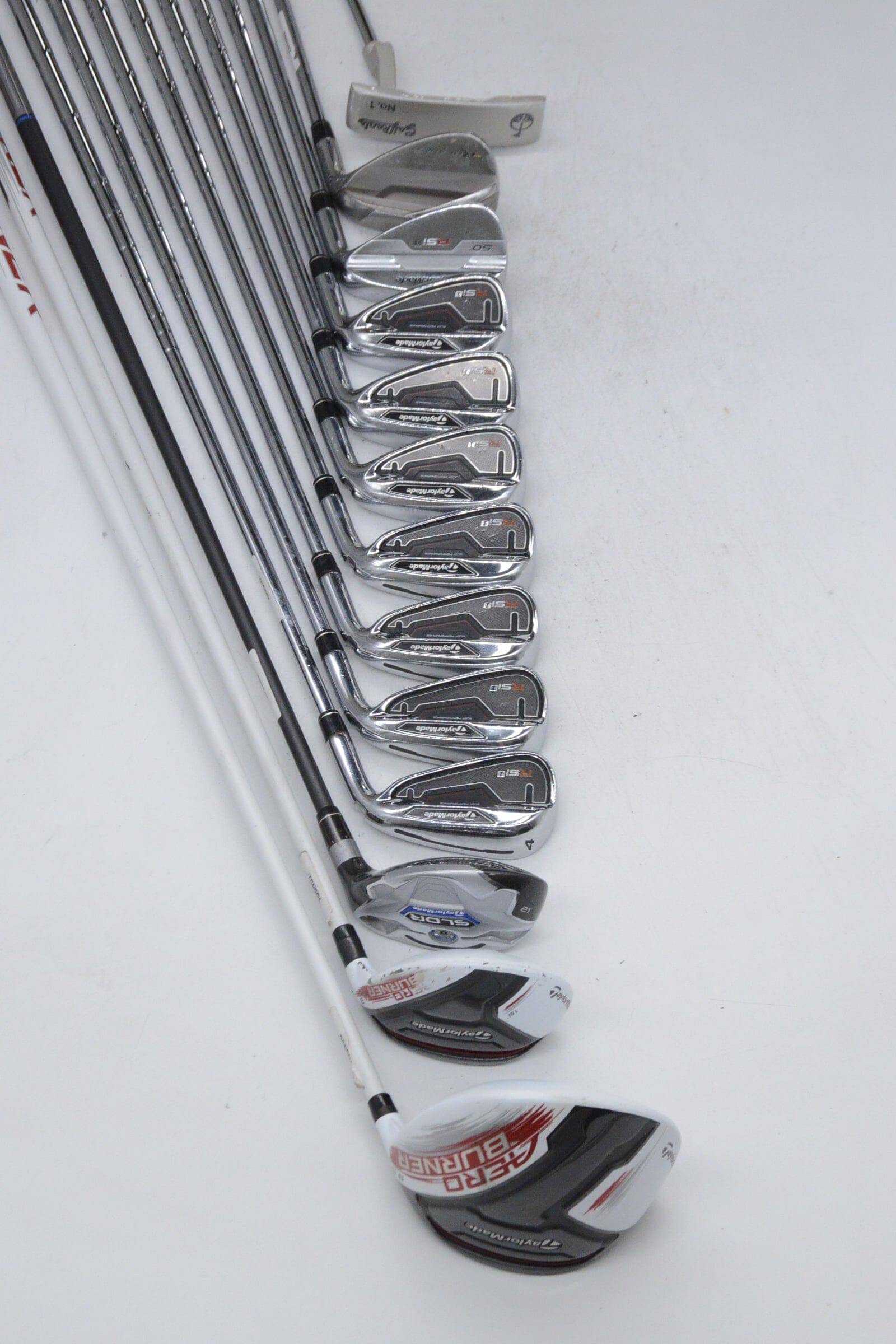 TaylorMade RSi 1 Mixed Full Set S Flex +1.75" Golf Clubs GolfRoots 
