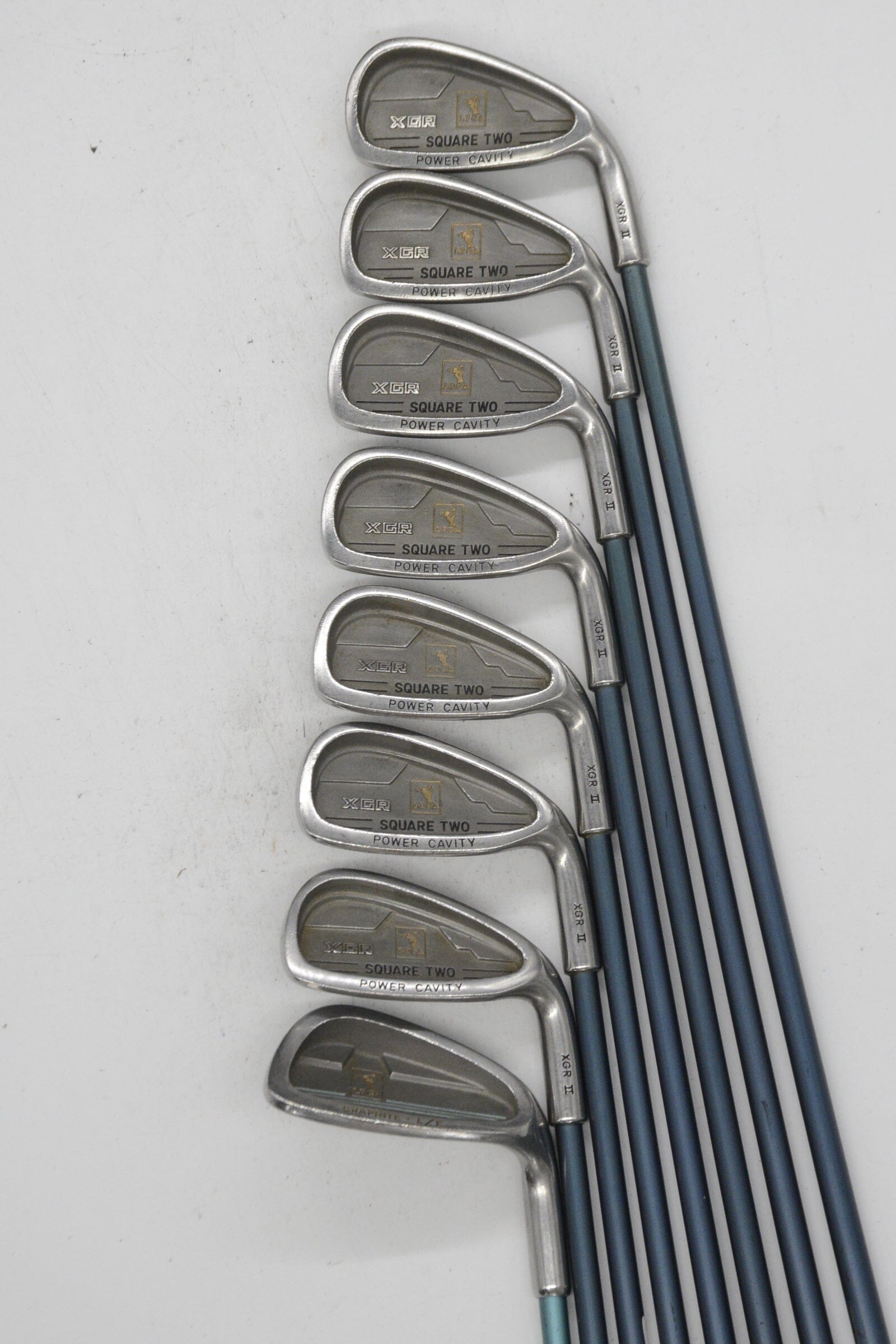Women's LPGA Square 2 3-8, PW, SW Iron Set W Flex -0.25" Golf Clubs GolfRoots 