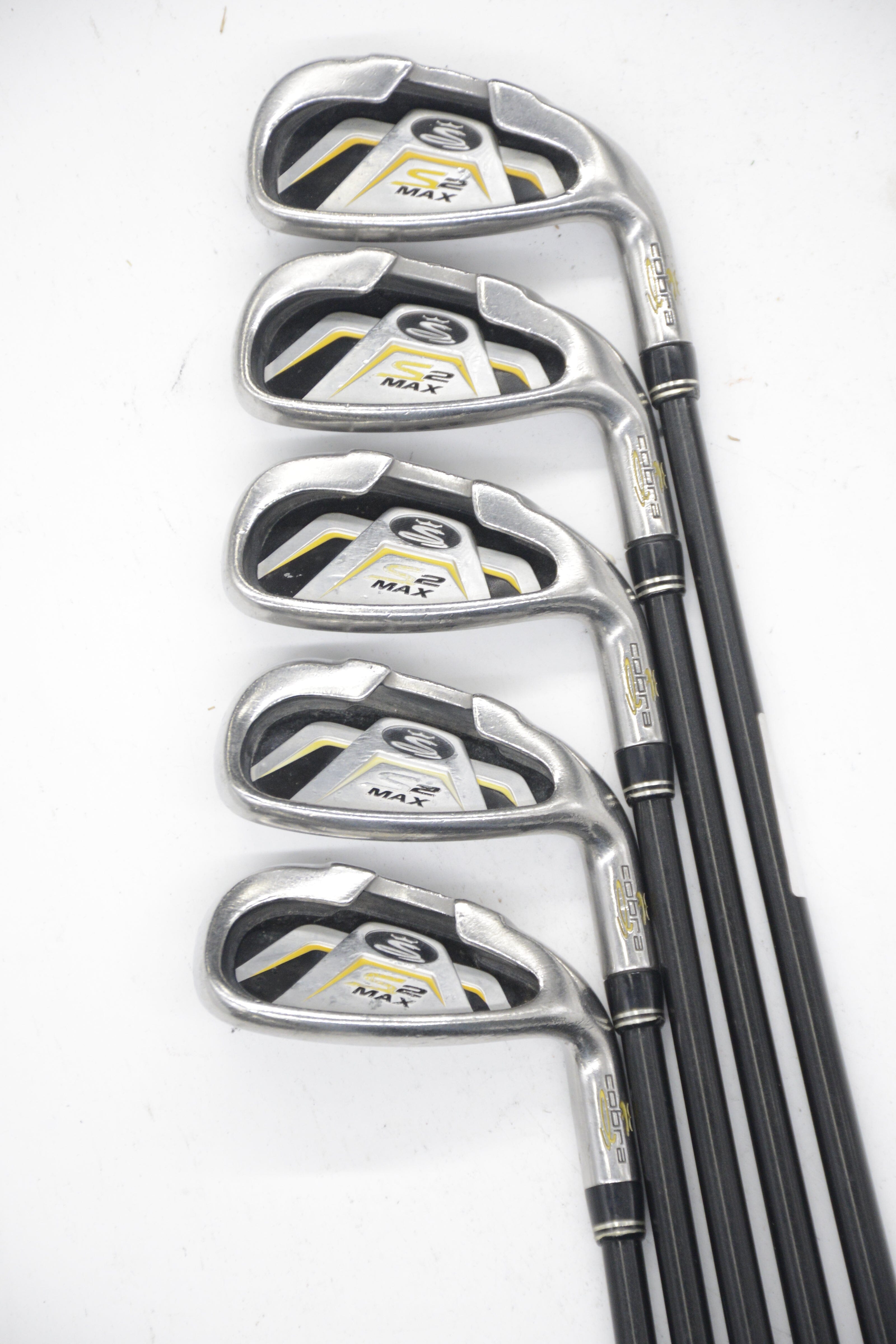 Cobra S2 Max 6-PW Iron Set S Flex Std Length Golf Clubs GolfRoots 