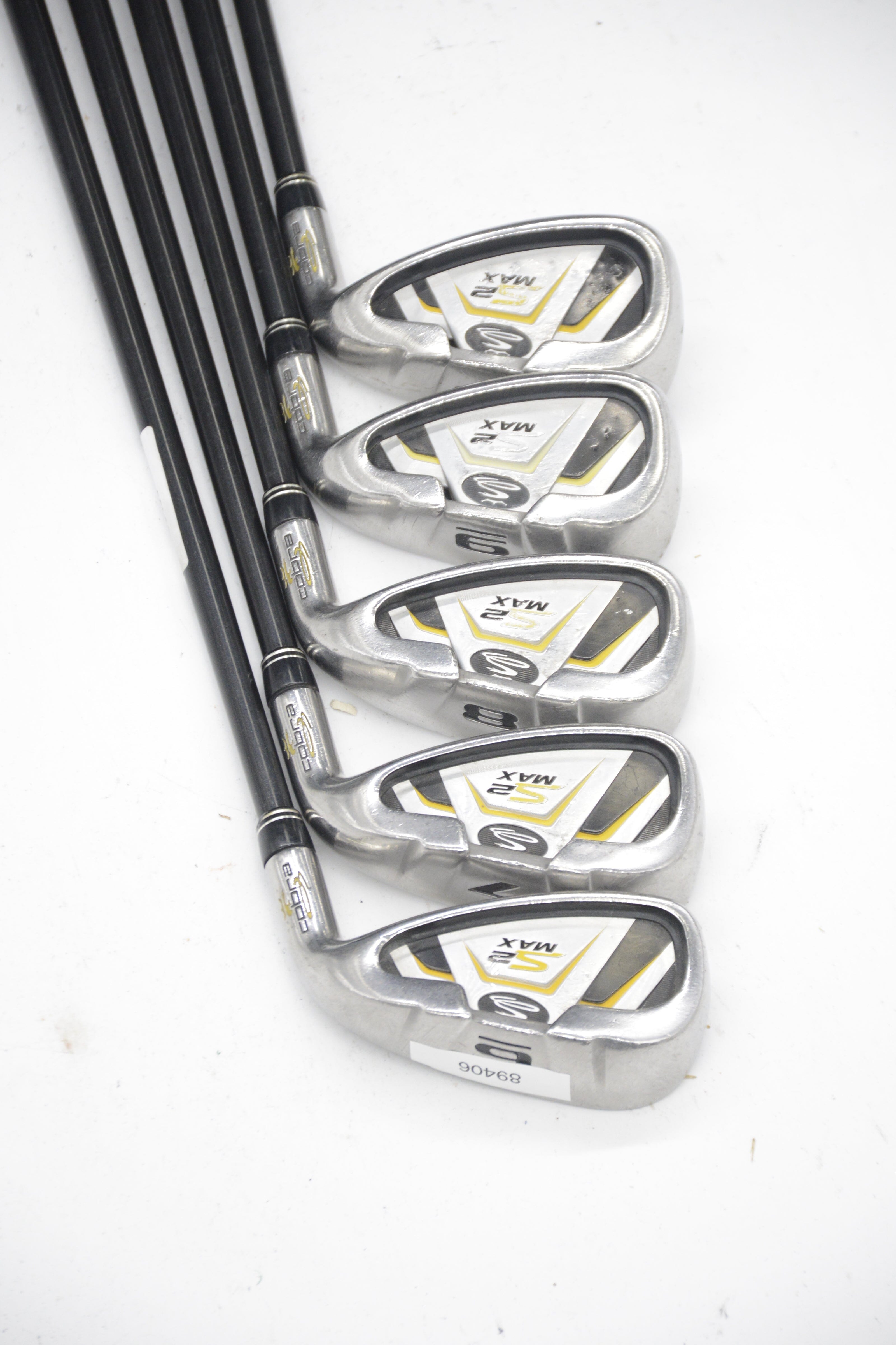 Cobra S2 Max 6-PW Iron Set S Flex Std Length Golf Clubs GolfRoots 