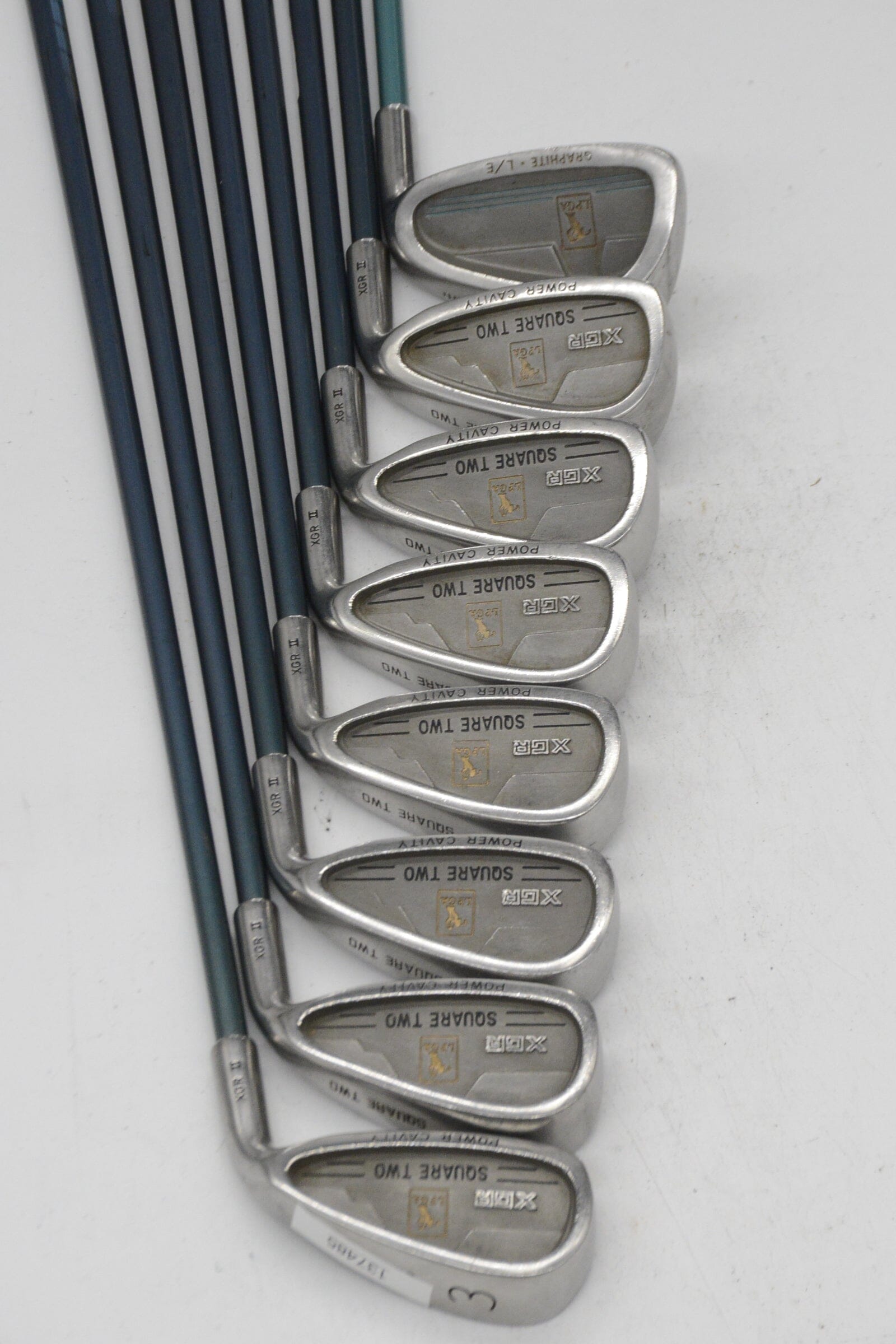 Women's LPGA Square 2 3-8, PW, SW Iron Set W Flex -0.25" Golf Clubs GolfRoots 