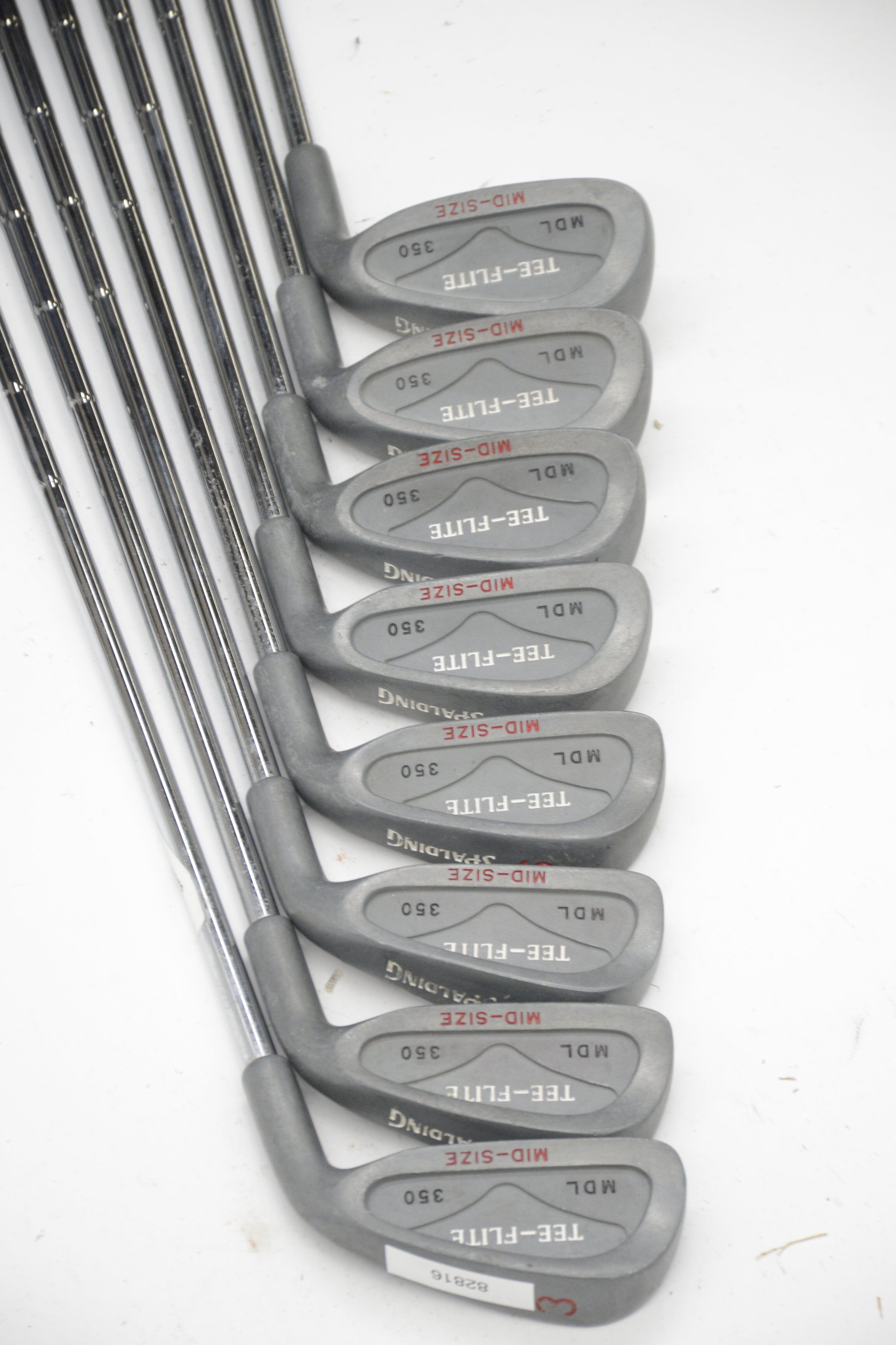 Spalding Tee-Flite 3-PW Iron Set Uniflex -0.75" Golf Clubs GolfRoots 