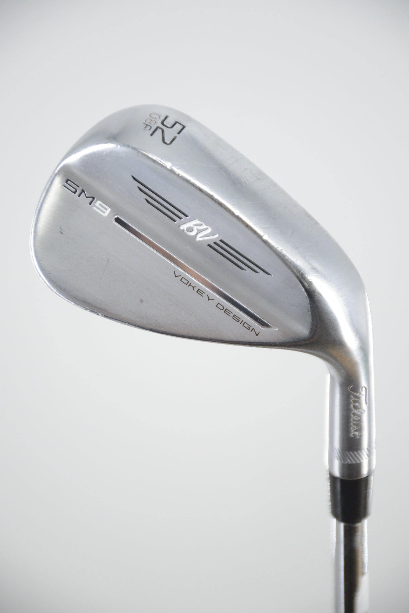 Titleist Vokey SM9 Tour Chrome 52 Degree Wedge Wedge Flex 34.75" Golf Clubs GolfRoots 