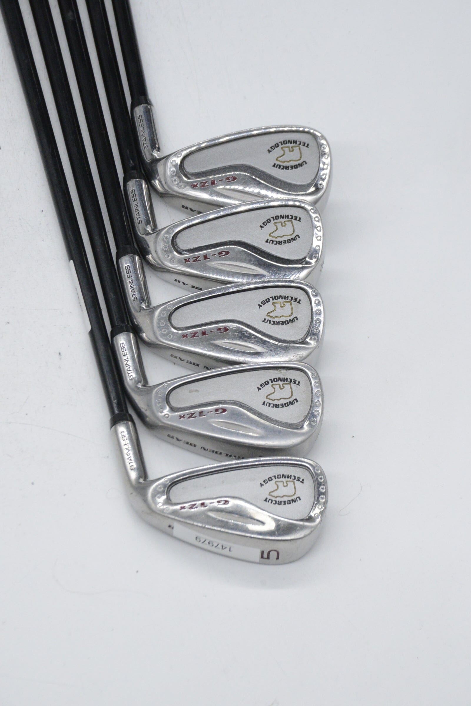 Nicklaus Golden Bear G-1Zx 5, 7-PW Iron Set SR Flex -1" Golf Clubs GolfRoots 