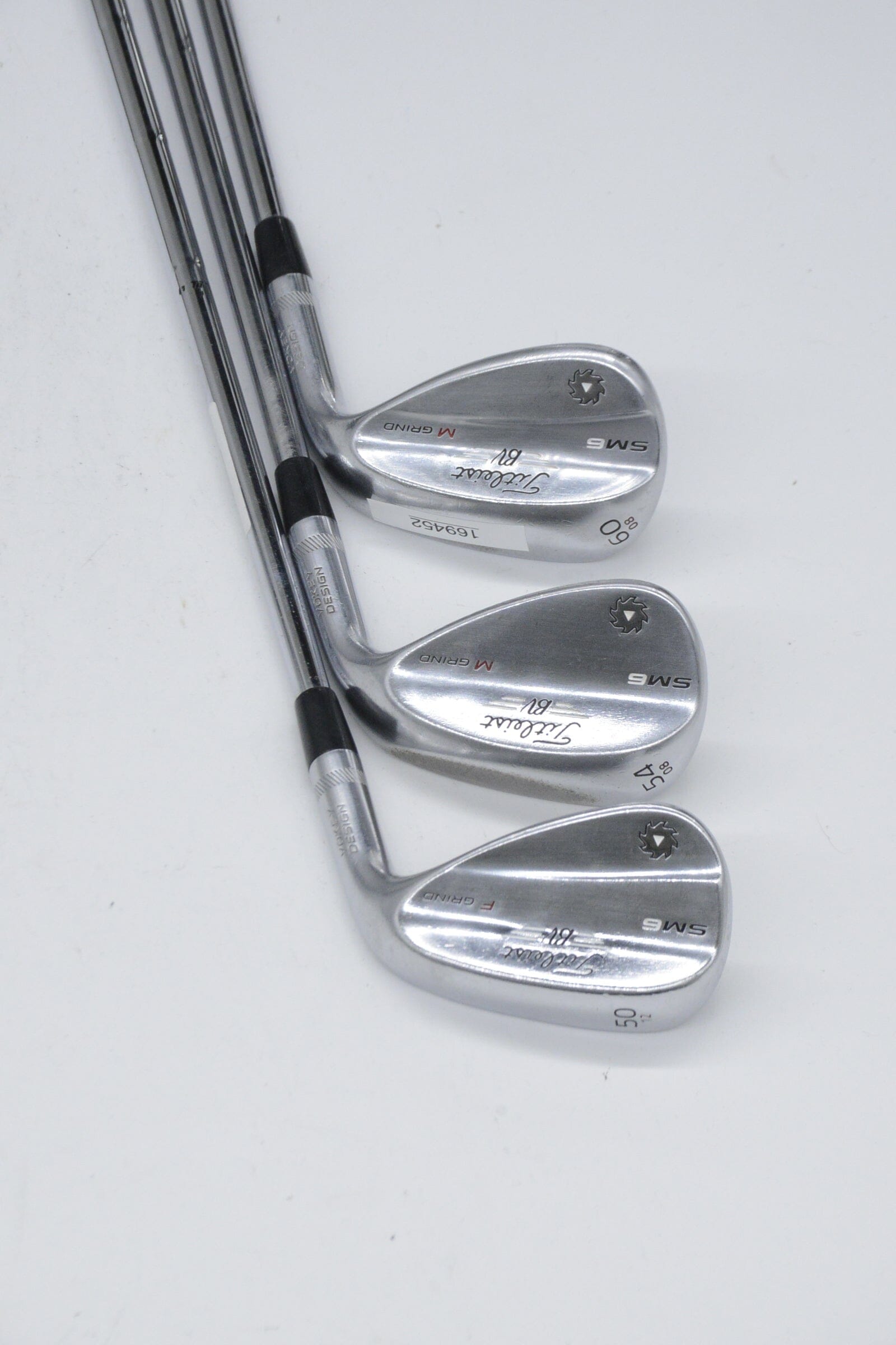 Titleist Vokey SM6 Tour Chrome 50, 54, 60 Degree Wedge Set Wedge Flex