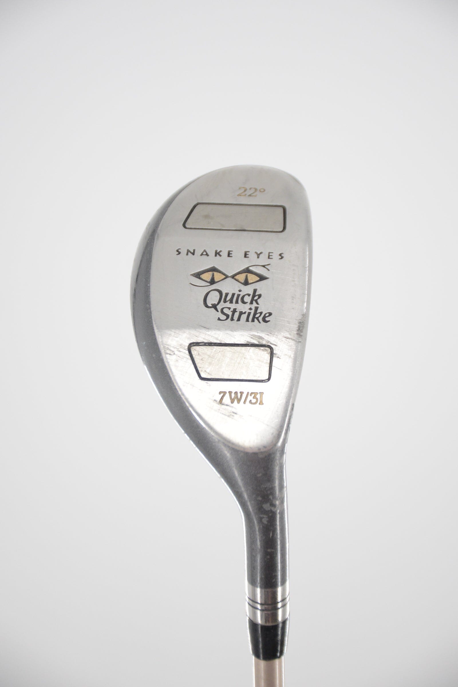 Women's Snake Eyes Quick Strike 22 Degree Hybrid W Flex 39.5" Golf Clubs GolfRoots 